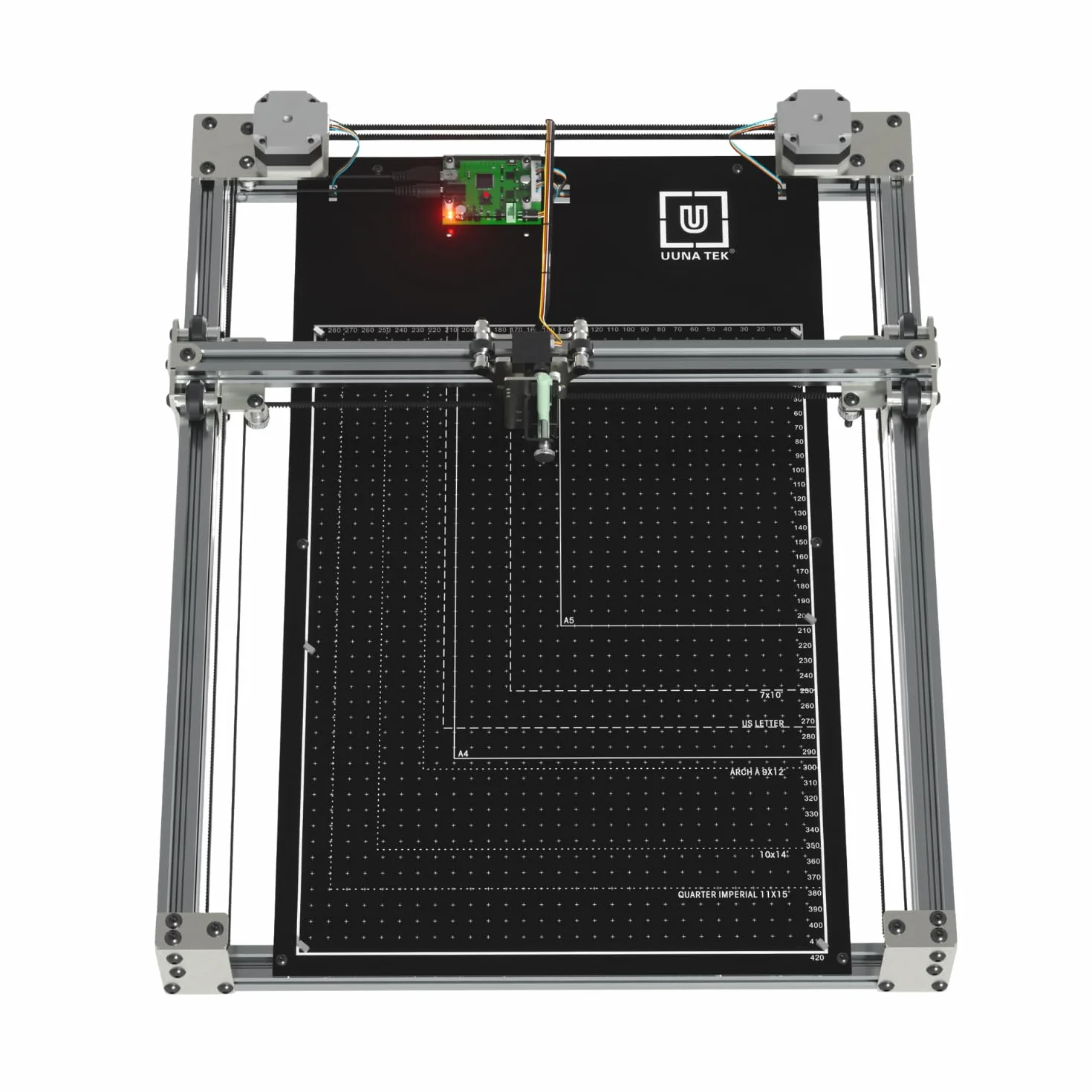 iDraw H SE - Robot de dibujo para artistas, plóter de bolígrafo, trazador XY, máquina de dibujo de robot de escritura a mano estable con placa base, rango de trabajo A5-A3, diseño todo en