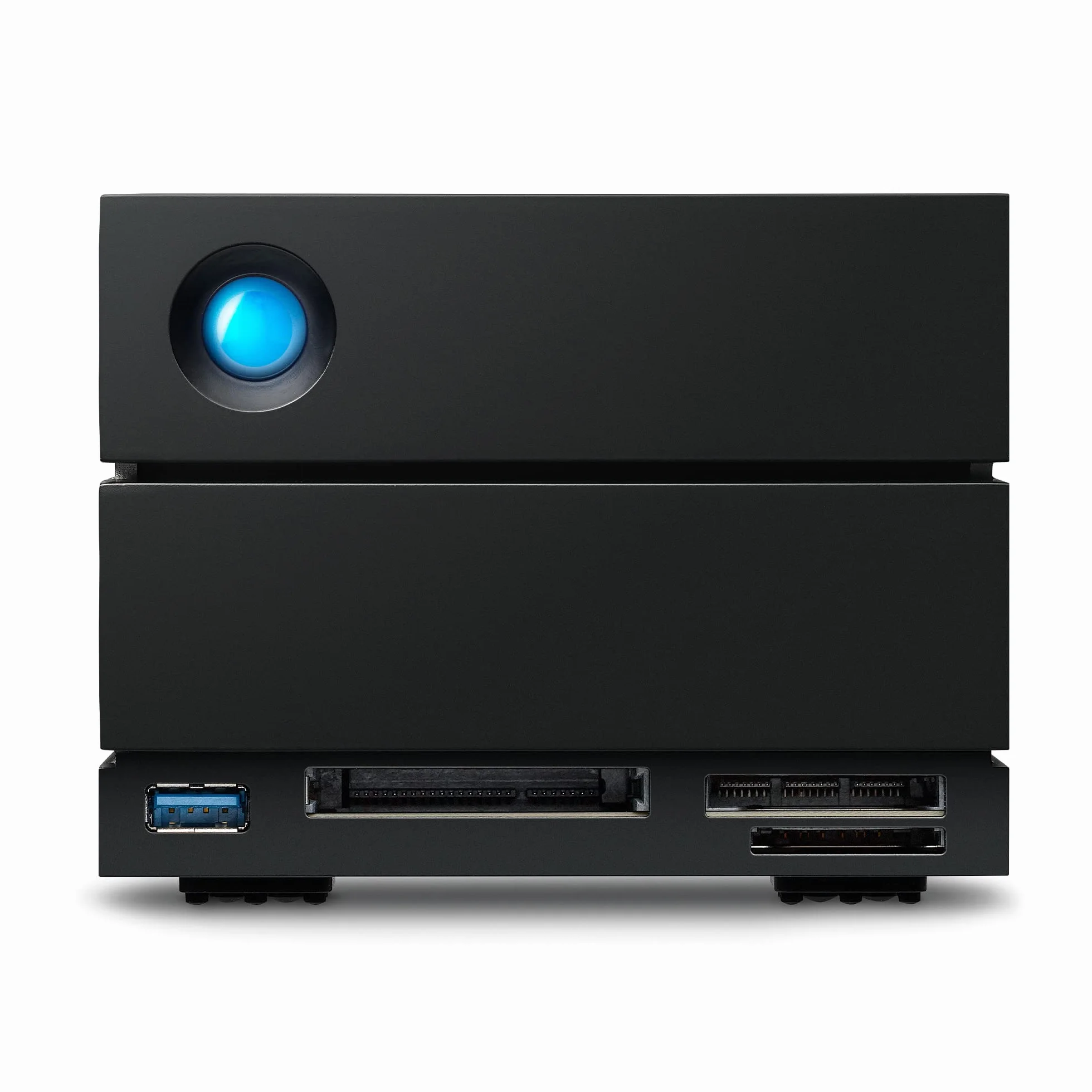 LaCie 2big Dock boîtier de disques 48 To Bureau Noir