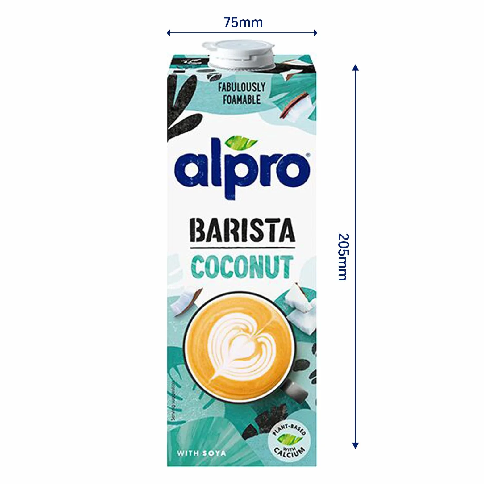 Alpro Bebida Vegetal de Coco Barista Pack 8 x 1L
