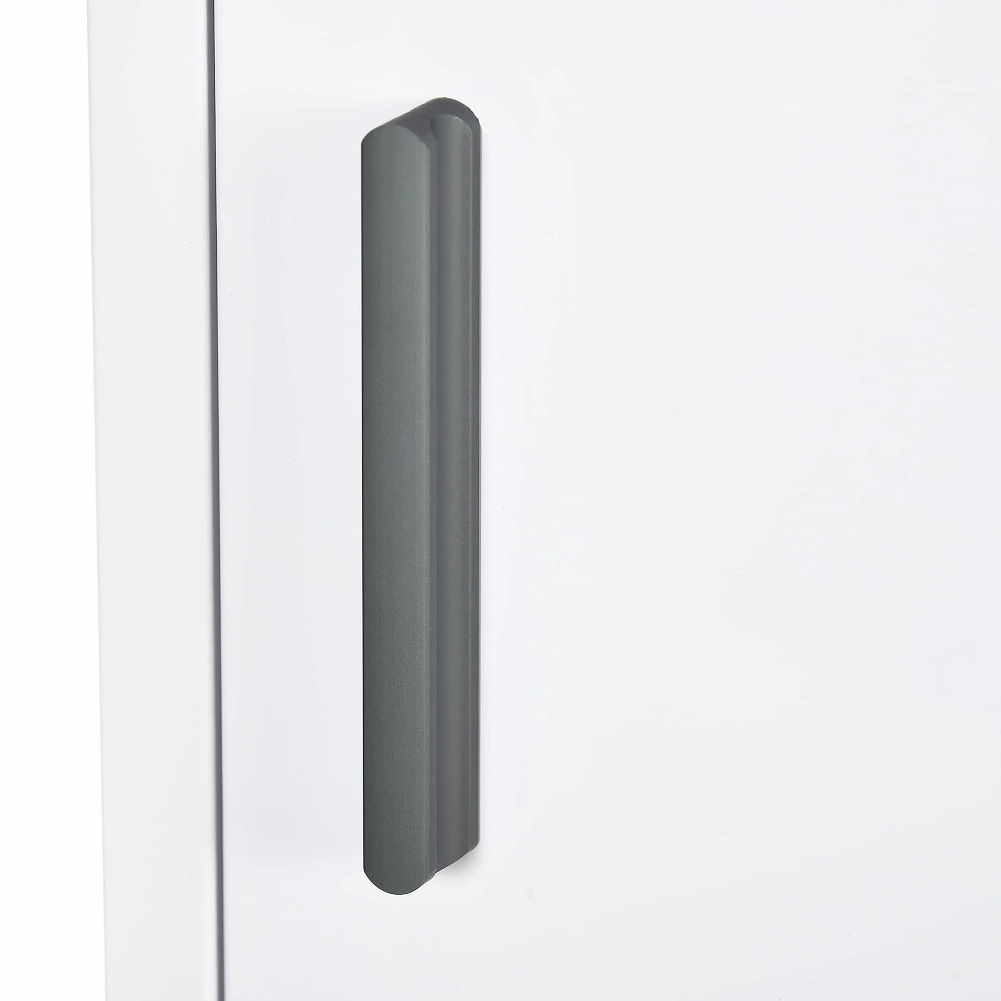 kleankin Botiquín de Pared de Acero 3 Niveles con Puerta Magnética 30x12x60 cm Blanco