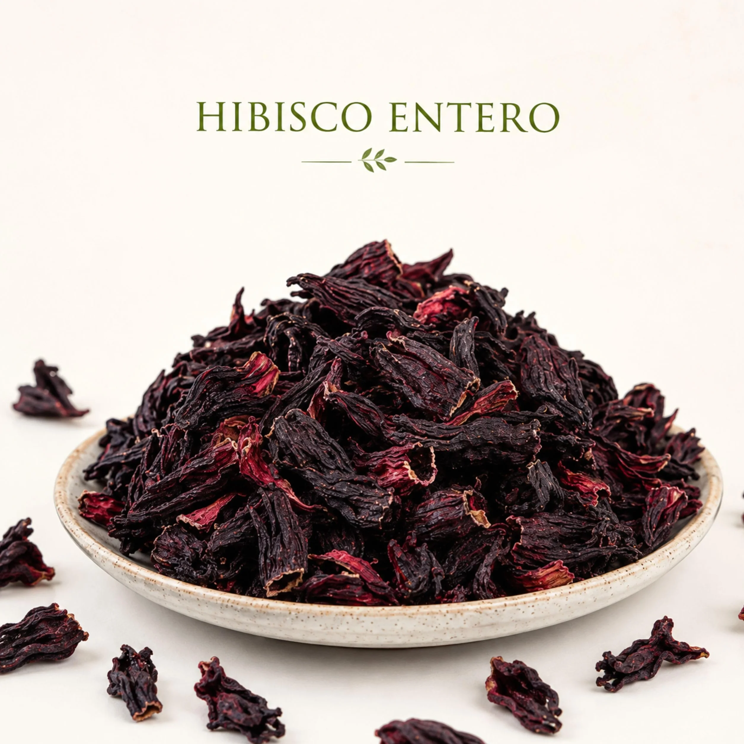 Flor de Jamaica 200 g – Té de Hibisco 100% Natural a Granel – Flor Entera para Infusión Fría o Caliente