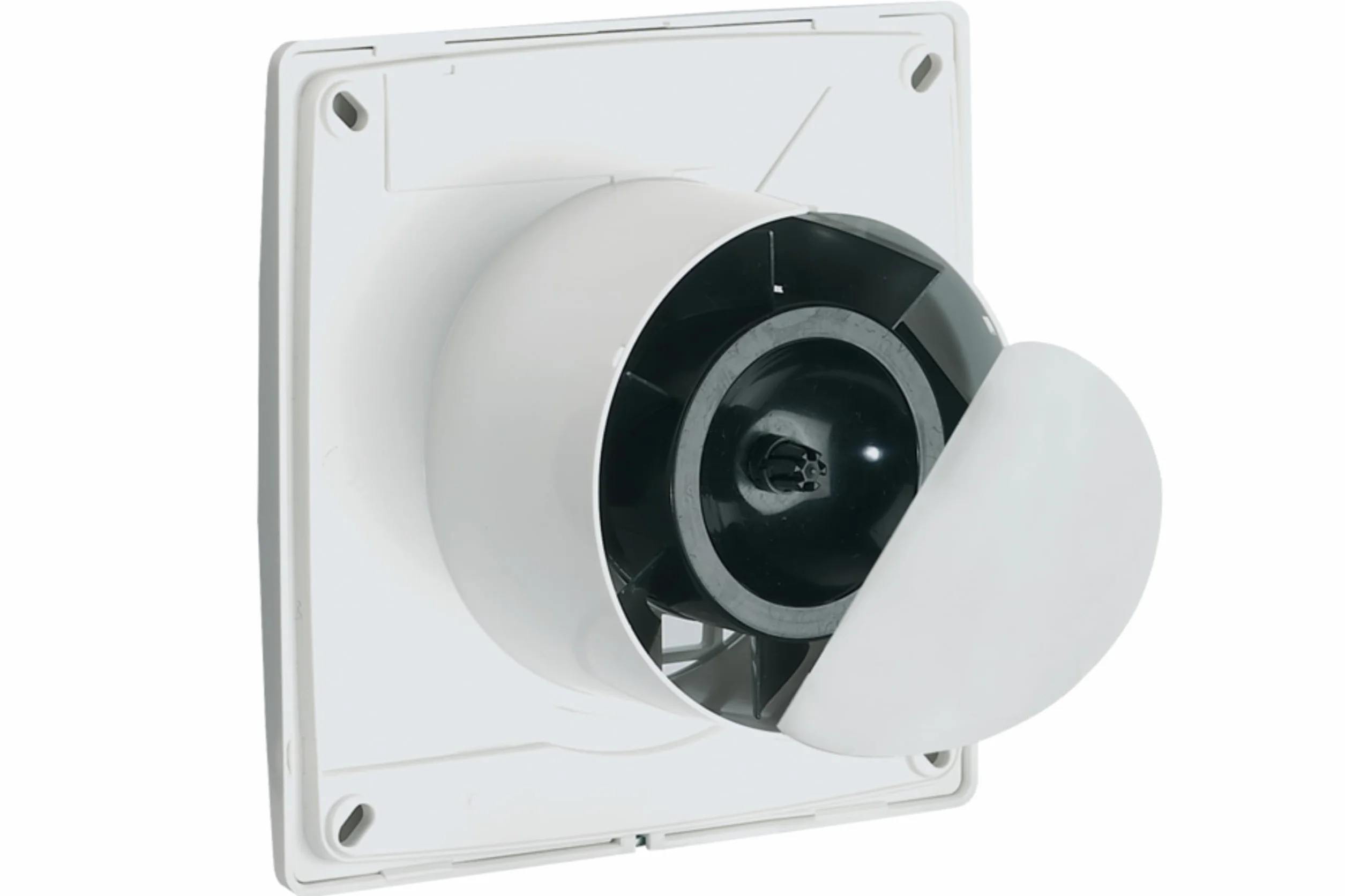 Vortice Ventilador de espacio pequeño, 85 m3/h de potencia aérea, 11131 Punto Filo MF 100/4, 15,9 x 9,8 cm