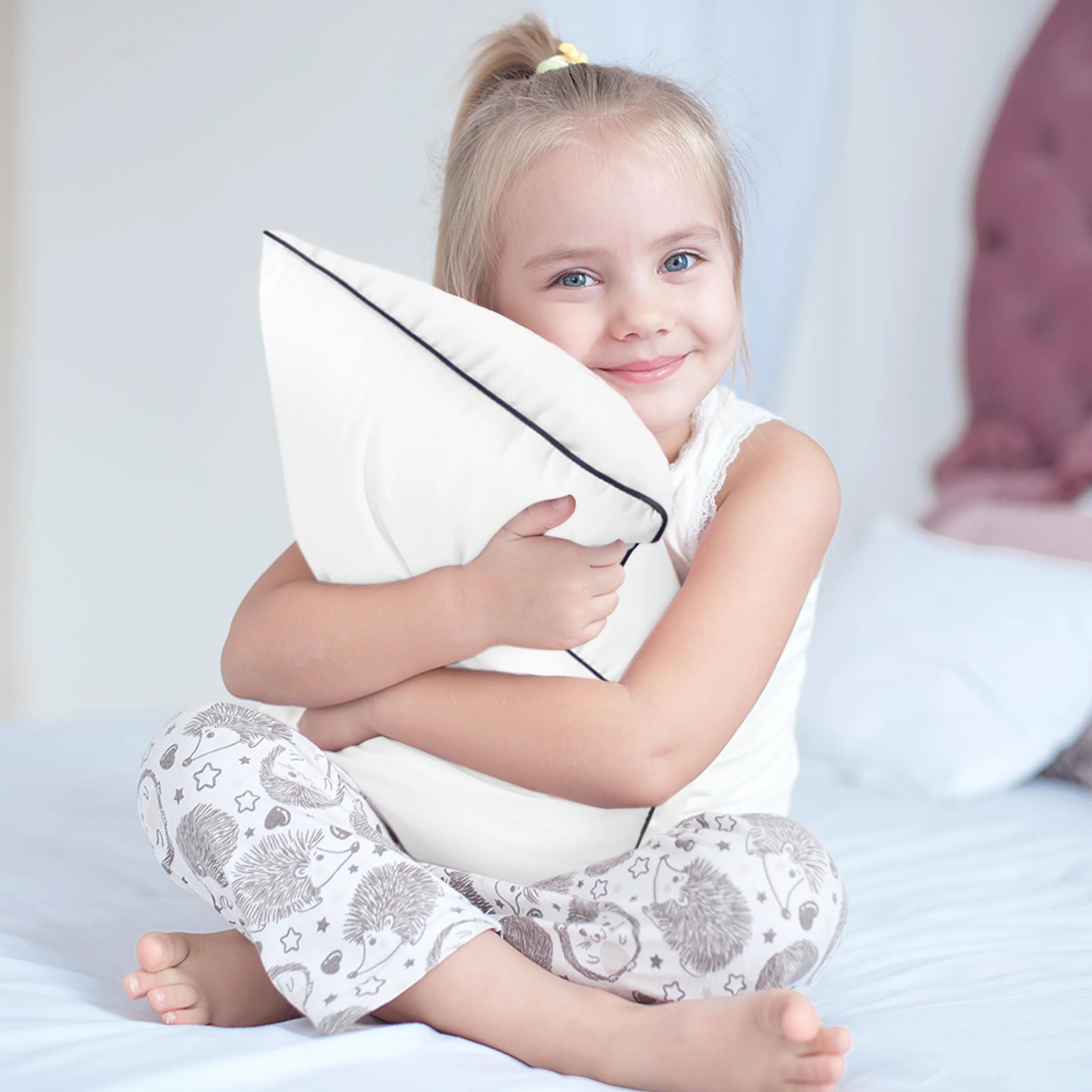 Utopia Bedding Relleno Cojín Decorativo 30x50 cm Blanco 2 Unidades