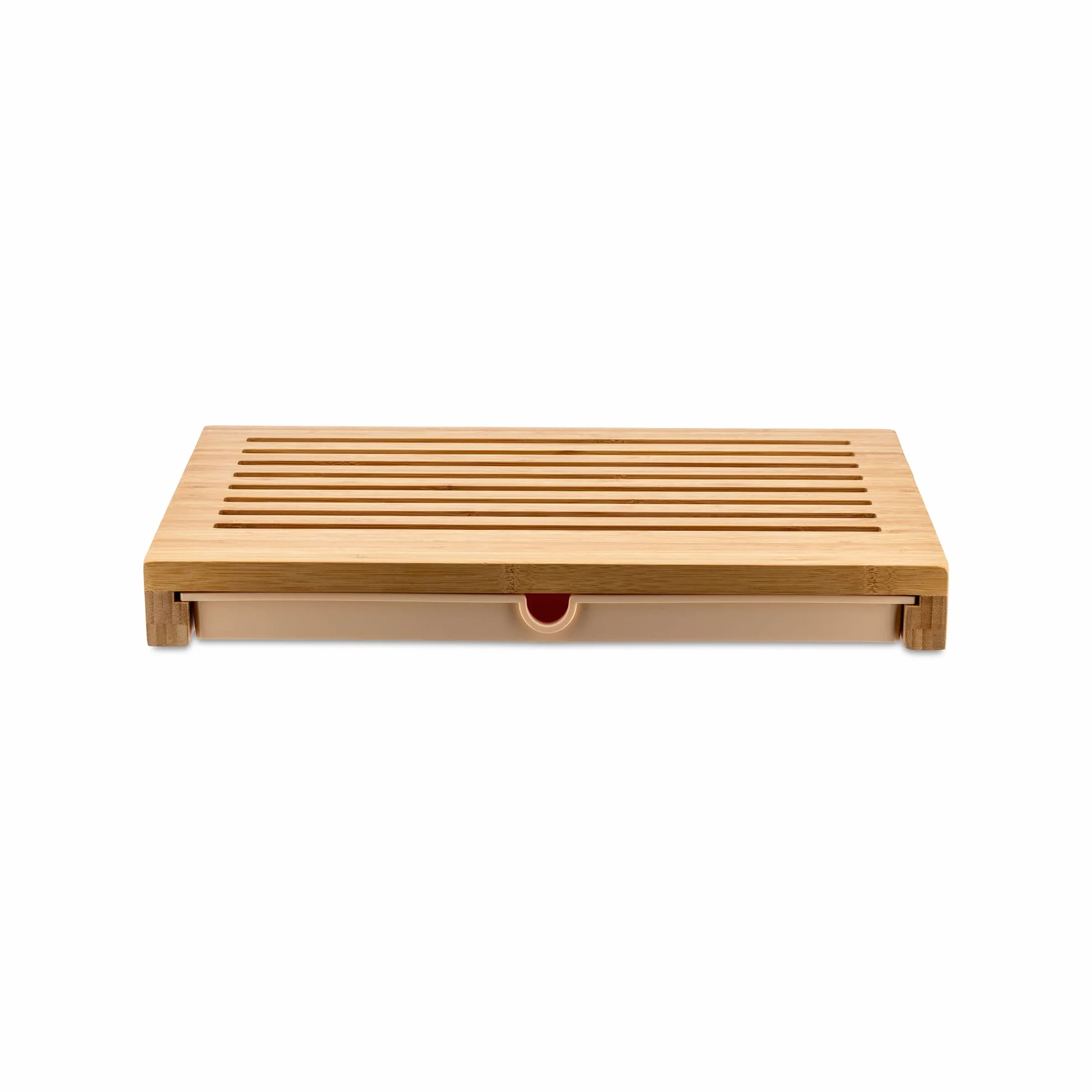 Alessi | GAG02 Sbriciola Tabla de Cortar de Bambú con Recogedor