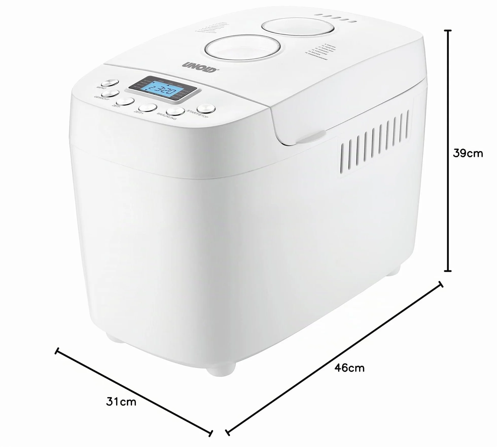 Unold 68520 Big Blanco Backmeister