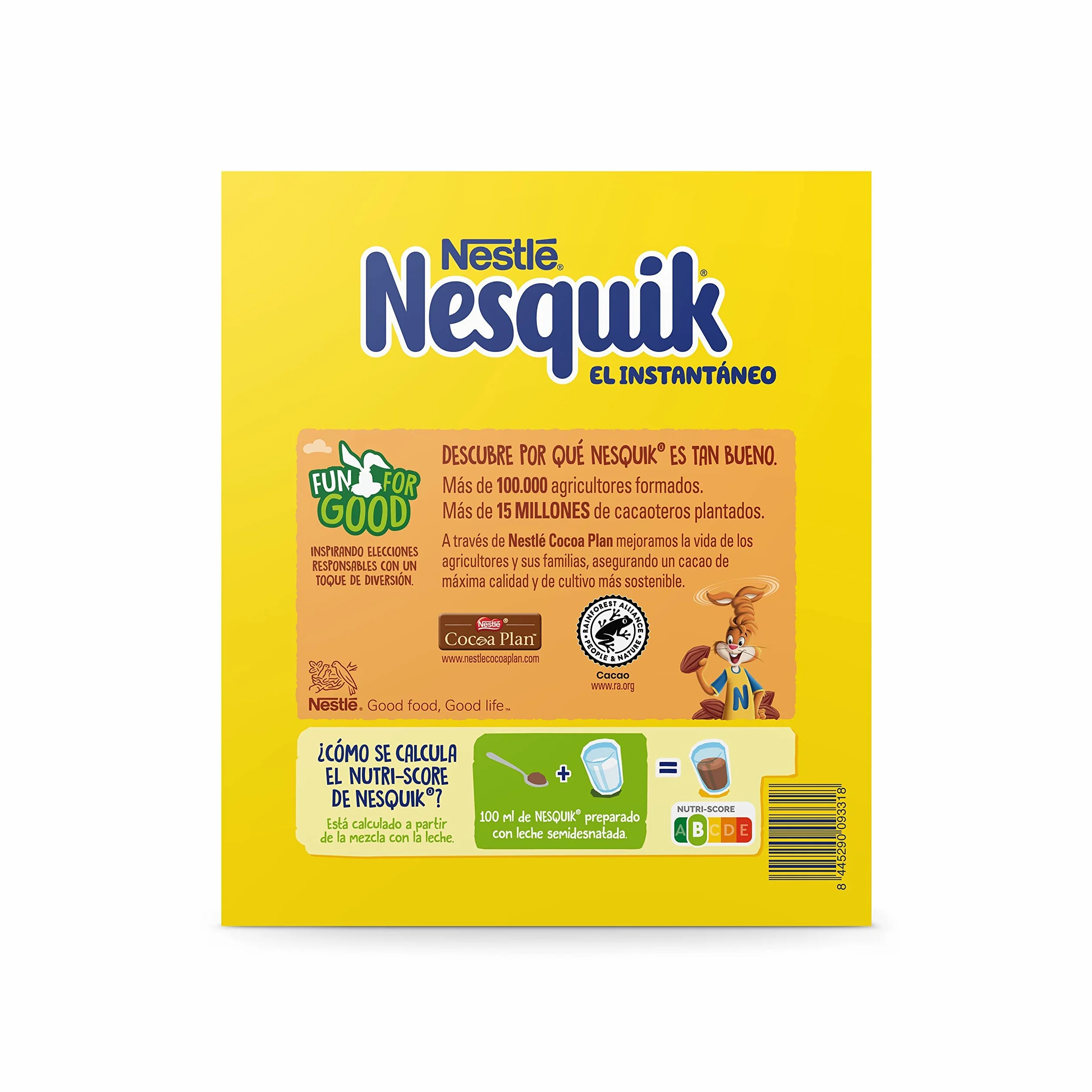 NESTLÉ NESQUIK Instantáneo Cacao Soluble 5.5kg Estuche