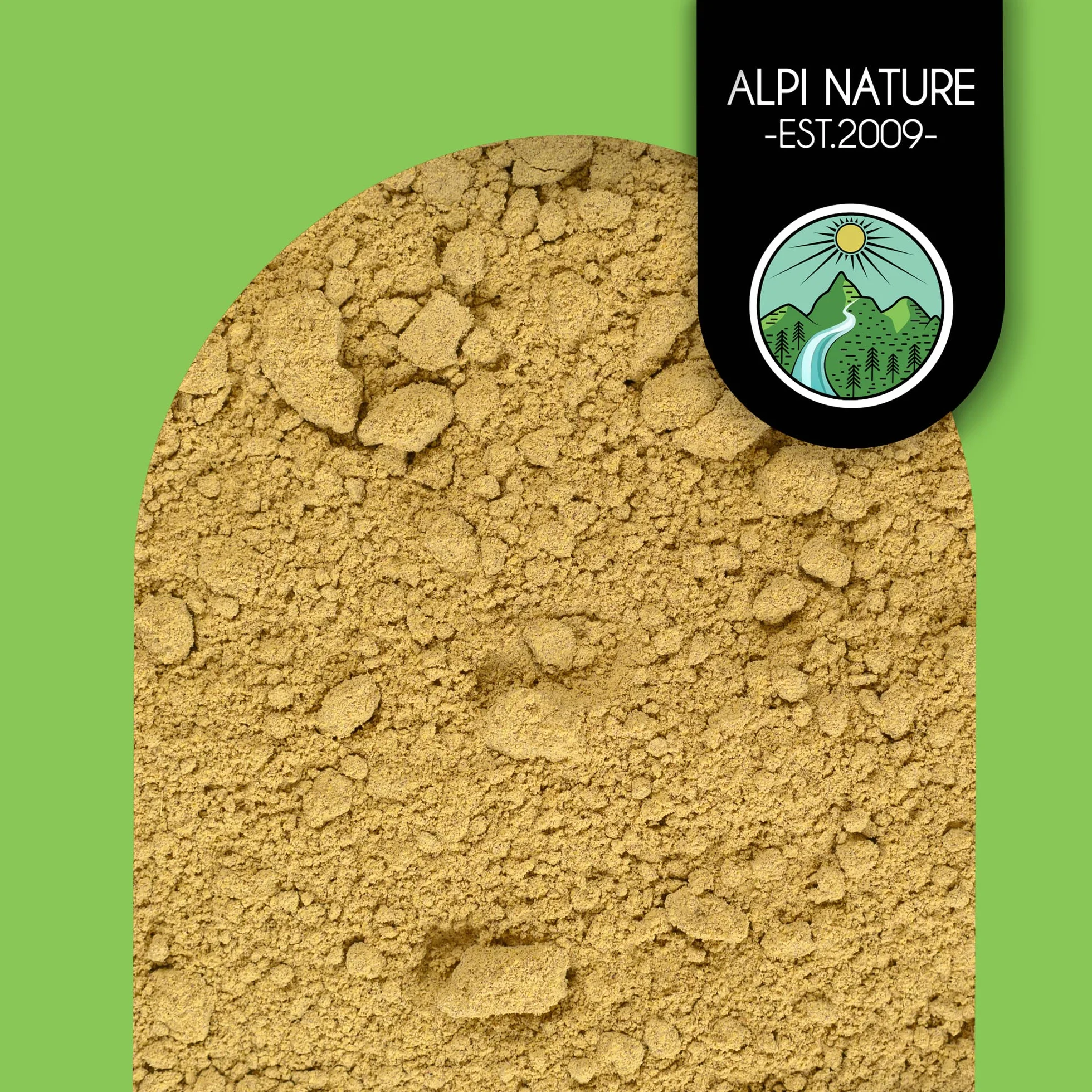 Alpi Nature Mostaza Orgánica en Polvo Negra y Marrón 250g