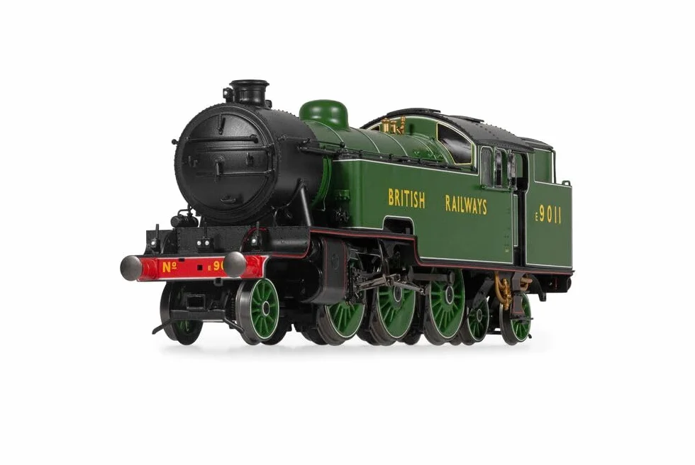 Tren de Vapor Hornby - R30360 BR, Thompson Clase L1, 2-6-4T, E9011 - Locomotoras de Escala 400 para Juego de Trenes, maquetas de locomotoras para Adultos - Regalo a Escala 1:76