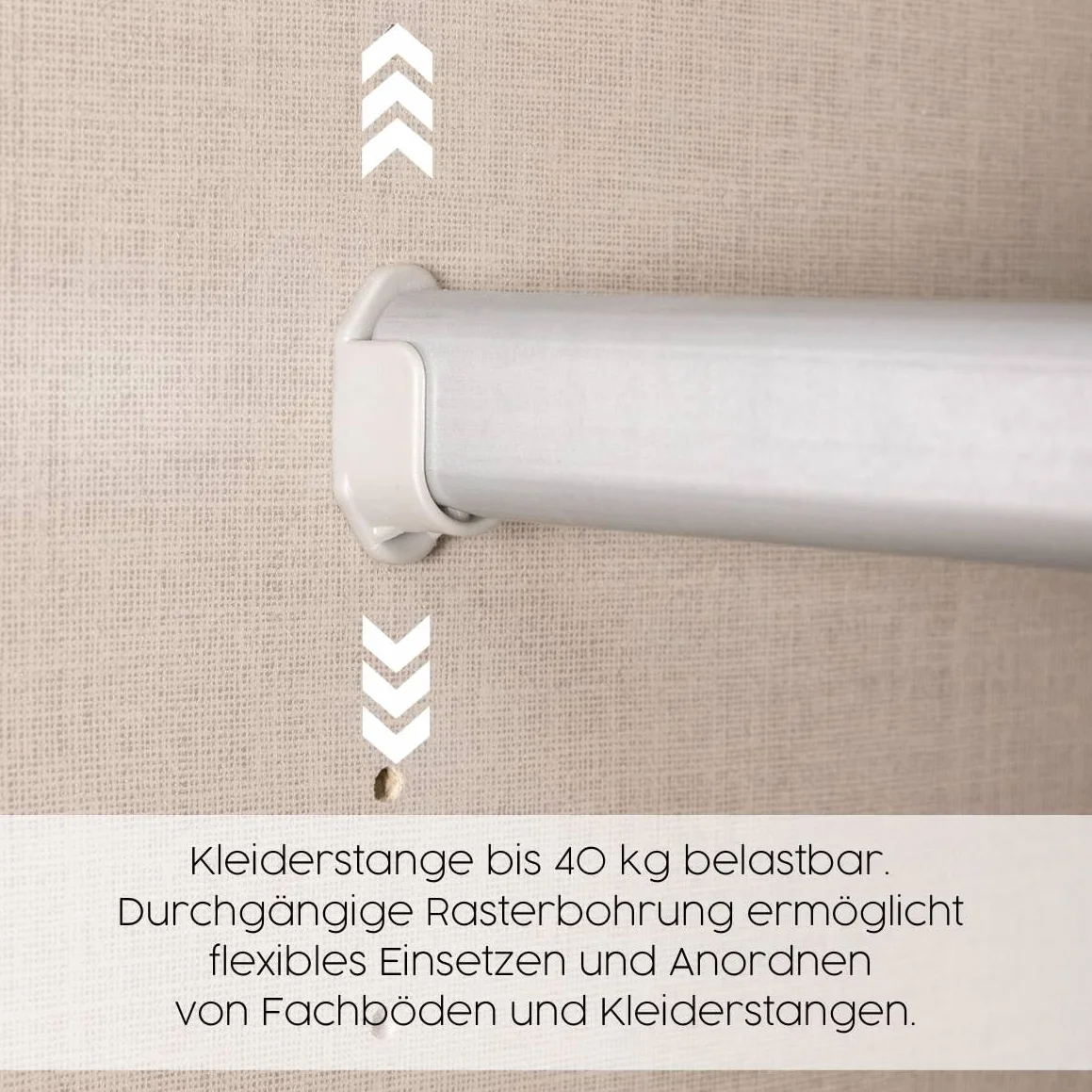 Rauch Möbel Voyager - Armario de 4 Puertas con 4 cajones (Roble Artisan/Blanco Alpino, Incluye 1 Barra para Colgar, 5 estantes, 187 x 194 x 53 cm)