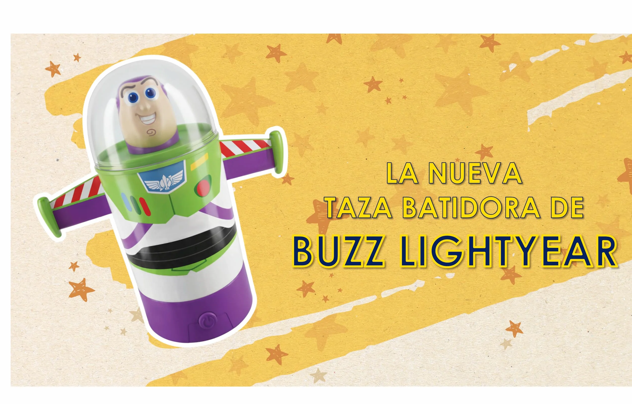ColaCao Original Cacao Soluble Natural sin Aditivos en Polvo 2,2 kg Formato Ahorro con Taza Batidora Buzz Lightyear Toy Story