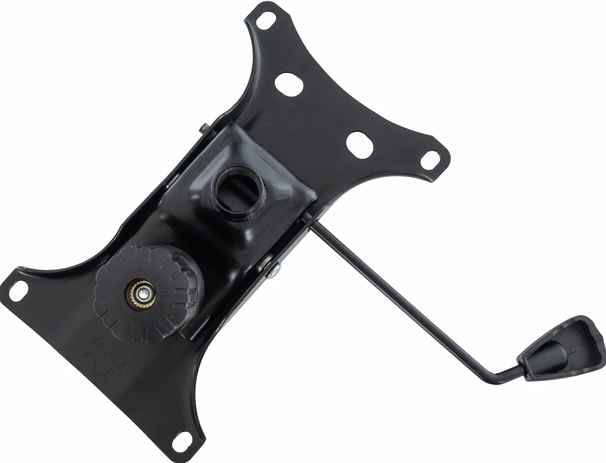 CLP Mecanismo De Control para Silla De Oficina I Placa Base Metálica con Palanca para Ajuste De Altura & Inclinación, Color:Negro