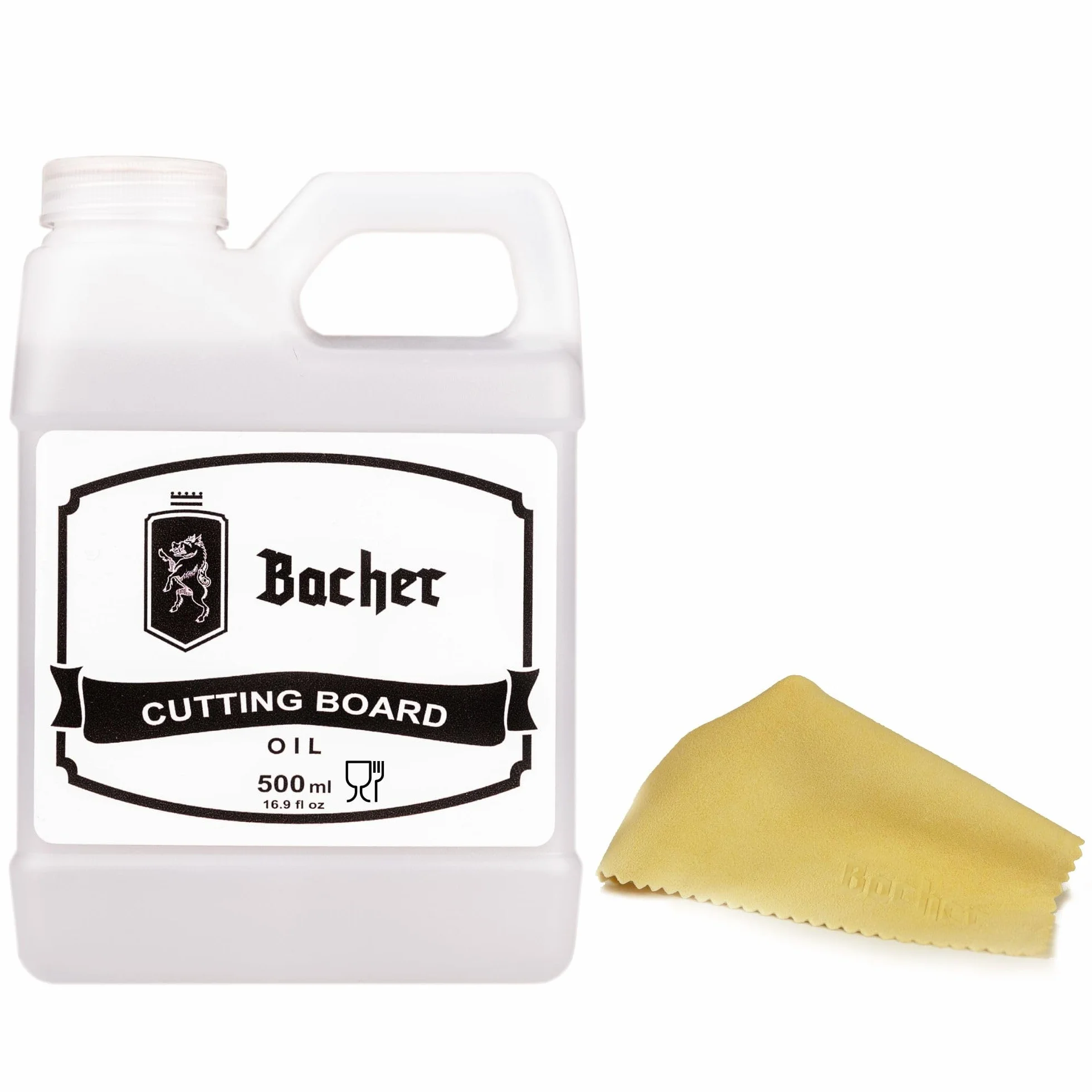 Aceite para Madera 500 ml - Calidad Alimentaria, Aceite Mineral para Tabla de Cortar, Cuidado Natural para Tablas de Madera