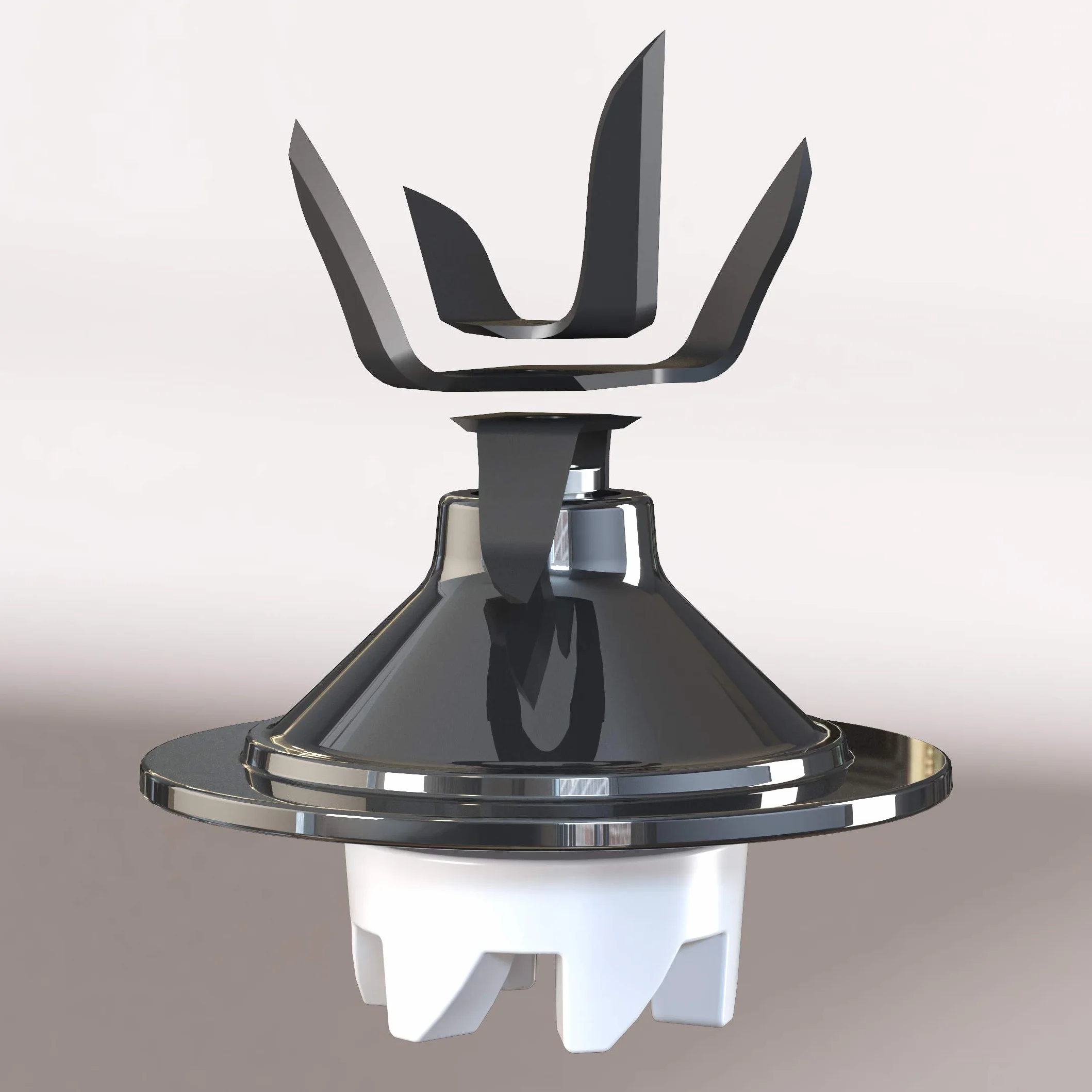 Cecotec Batidora de Vaso Power Black Titanium 1800MAX PerfectMix 2000W 1,8L Titanio Negro Acero Inox
