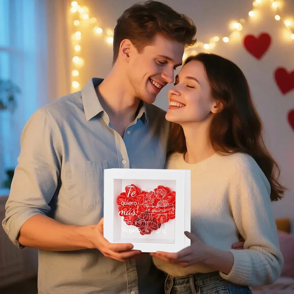 Regalos Originales Para Parejas Marco De Fotos Regalos Para Parejas Regalo Para Novio Enamorados Regalo Para Novia Marido Esposa Embarazadas Aniversario Boda Navidad Hombre Mujer San Valentin