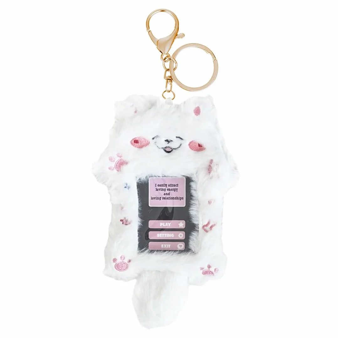 NHQZ NHQ Photocards Stray Kids,Photocard Holder,Lucky Photocard,Peluche Puppy Card Sleeves,Picture Frames,Top Loaders for Cards,Photocard Holder Keychain,Cute Design