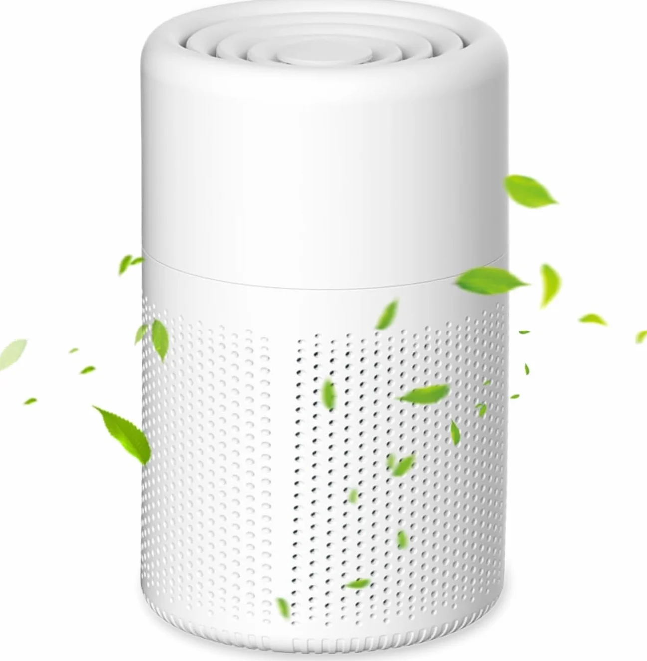 Purificador de Aire con Filtro HEPA, USB con Aromaterapia, Silencioso para Hogar y Oficina