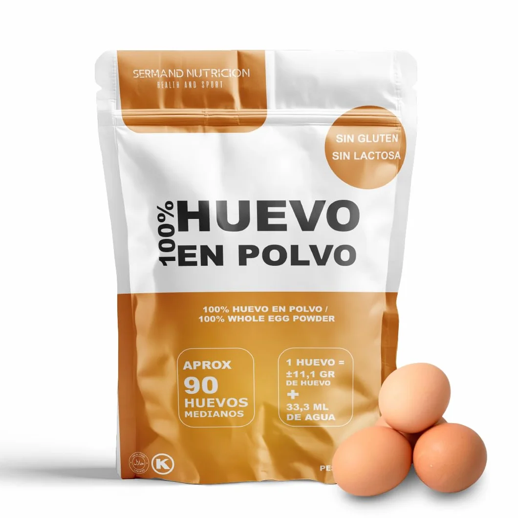 Huevo en Polvo Ecológico 1KG Sin Gluten Sin Lactosa