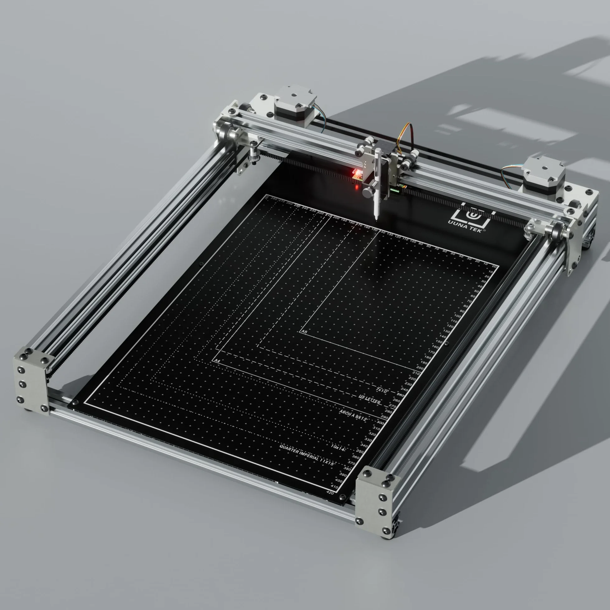 iDraw H SE - Robot de dibujo para artistas, plóter de bolígrafo, trazador XY, máquina de dibujo de robot de escritura a mano estable con placa base, rango de trabajo A5-A3, diseño todo en