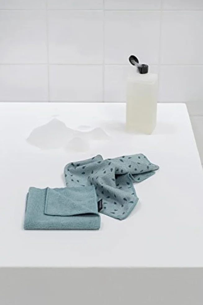 Brabantia Paños de Cocina de Microfibra Gris Oscuro Set de 2 30 x 30 x 0,5 cm