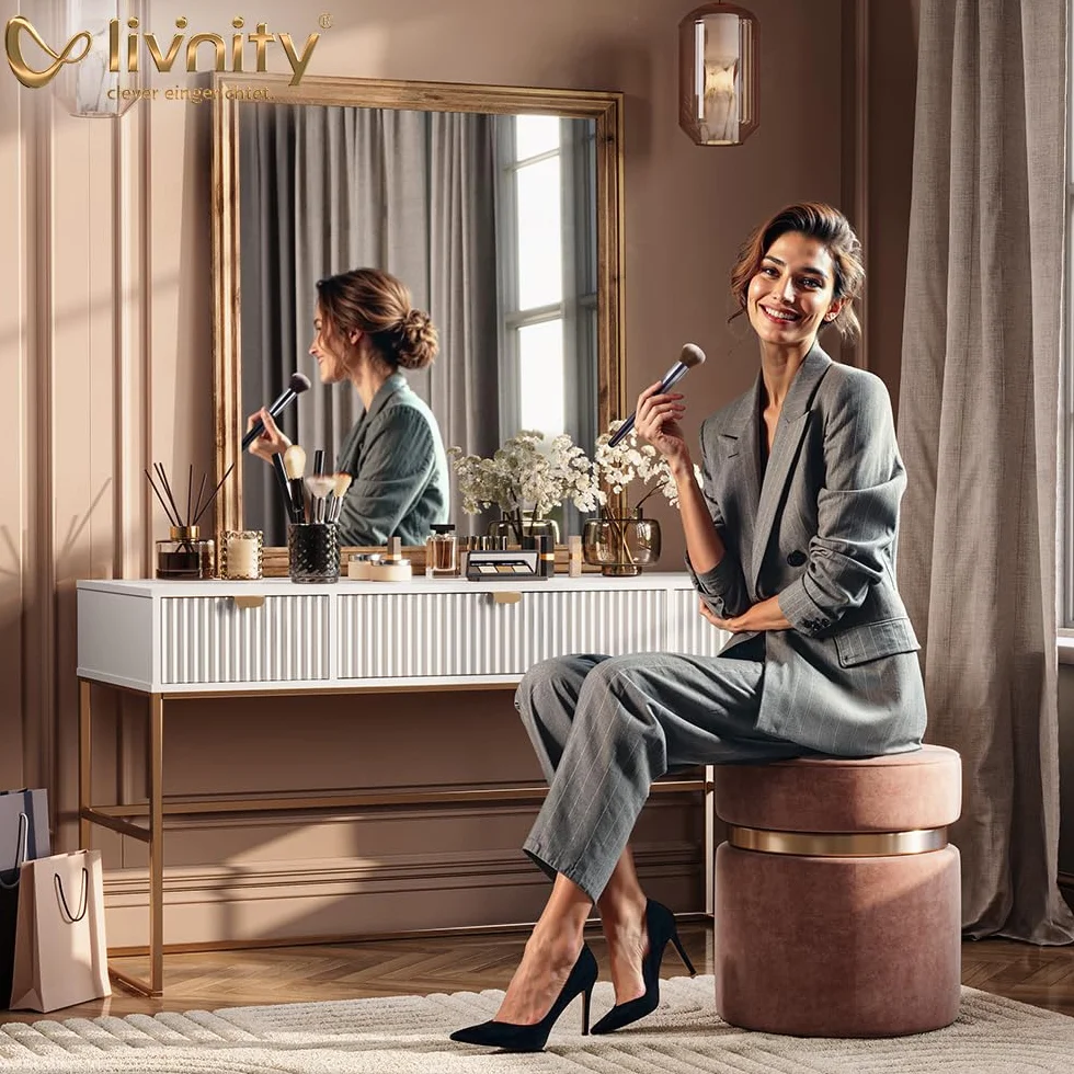 Livinity Tocador Imola, Blanco, 120 cm con iluminación LED