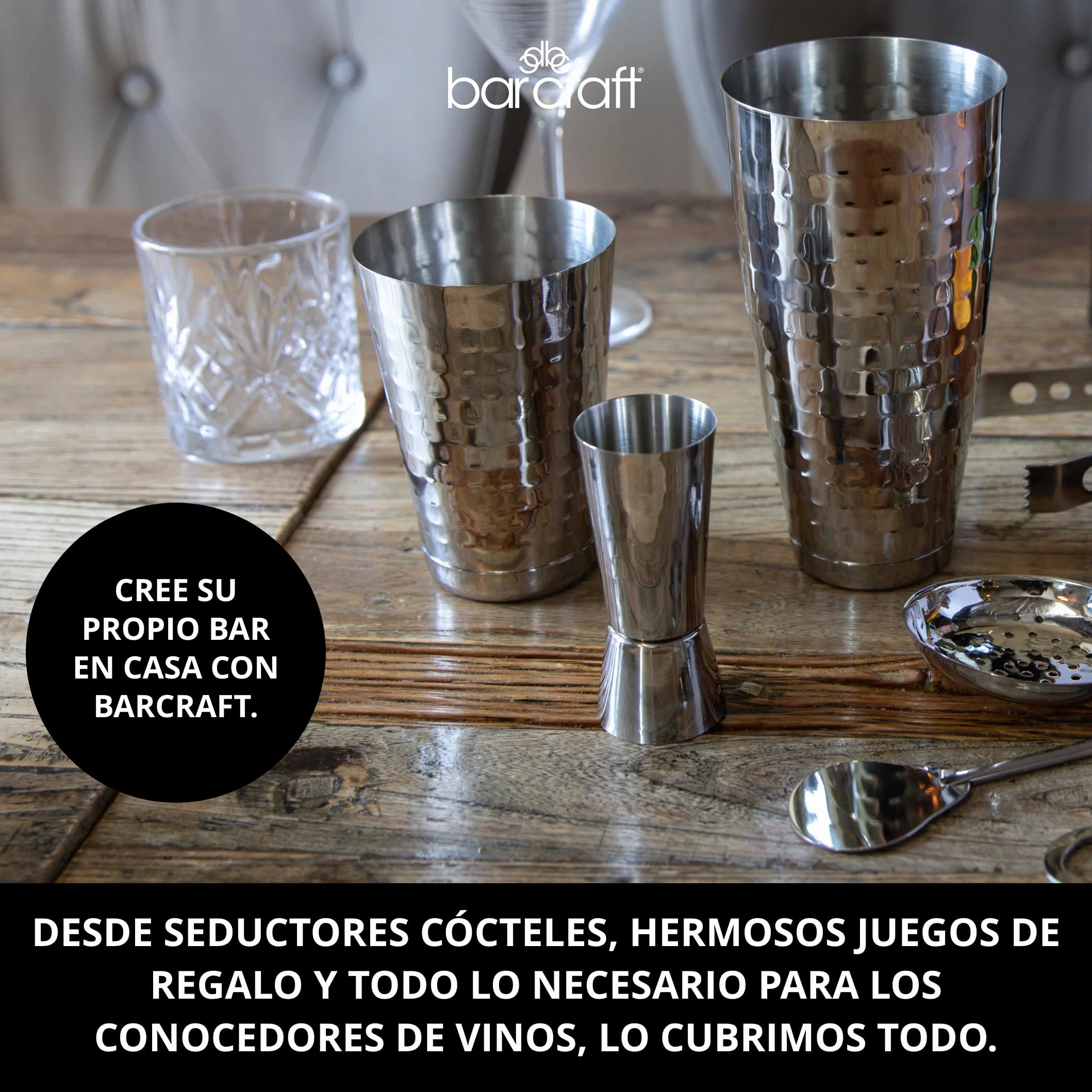 BarCraft Cubo Enfriador de Bebidas Ovalado Grande Acrílico Transparente 10 Litros