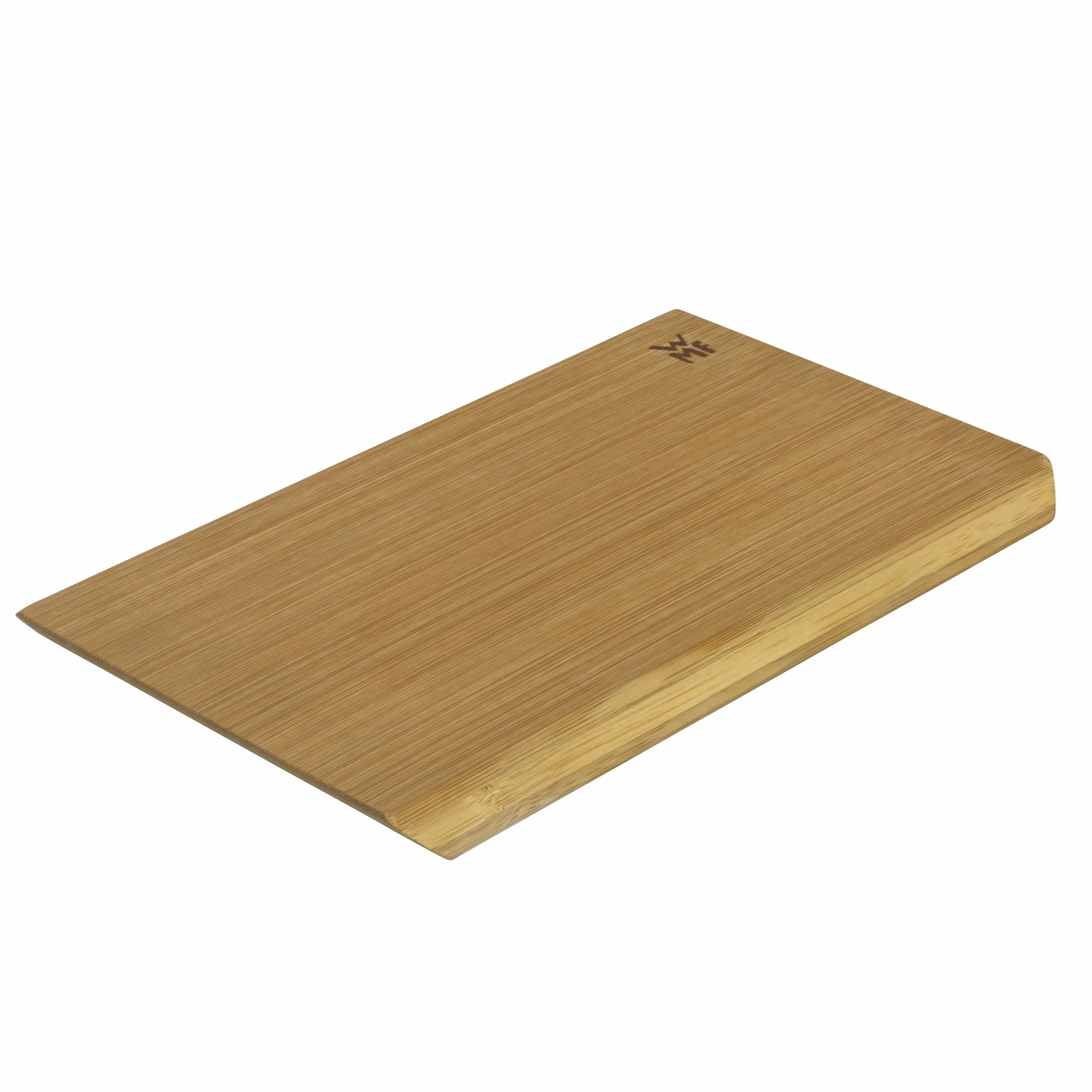 WMF Bambú Tabla de Cortar Madera Bambú 38 x 25 x 2 cm Rectángular Cocina con Ranura para Jugos