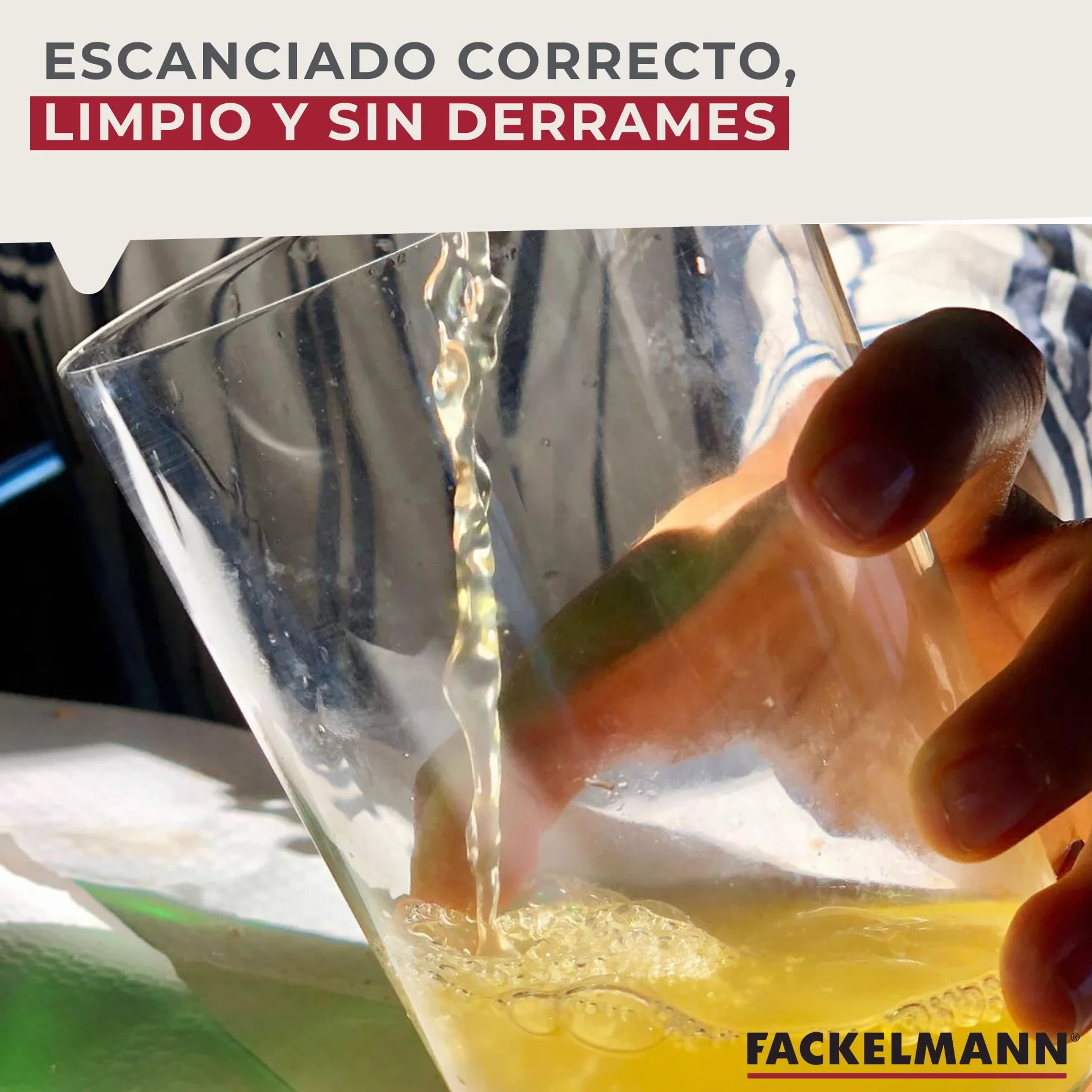 Fackelmann Escanciador de Sidra Set 2 uds. 40x45mm Polipropileno Verde