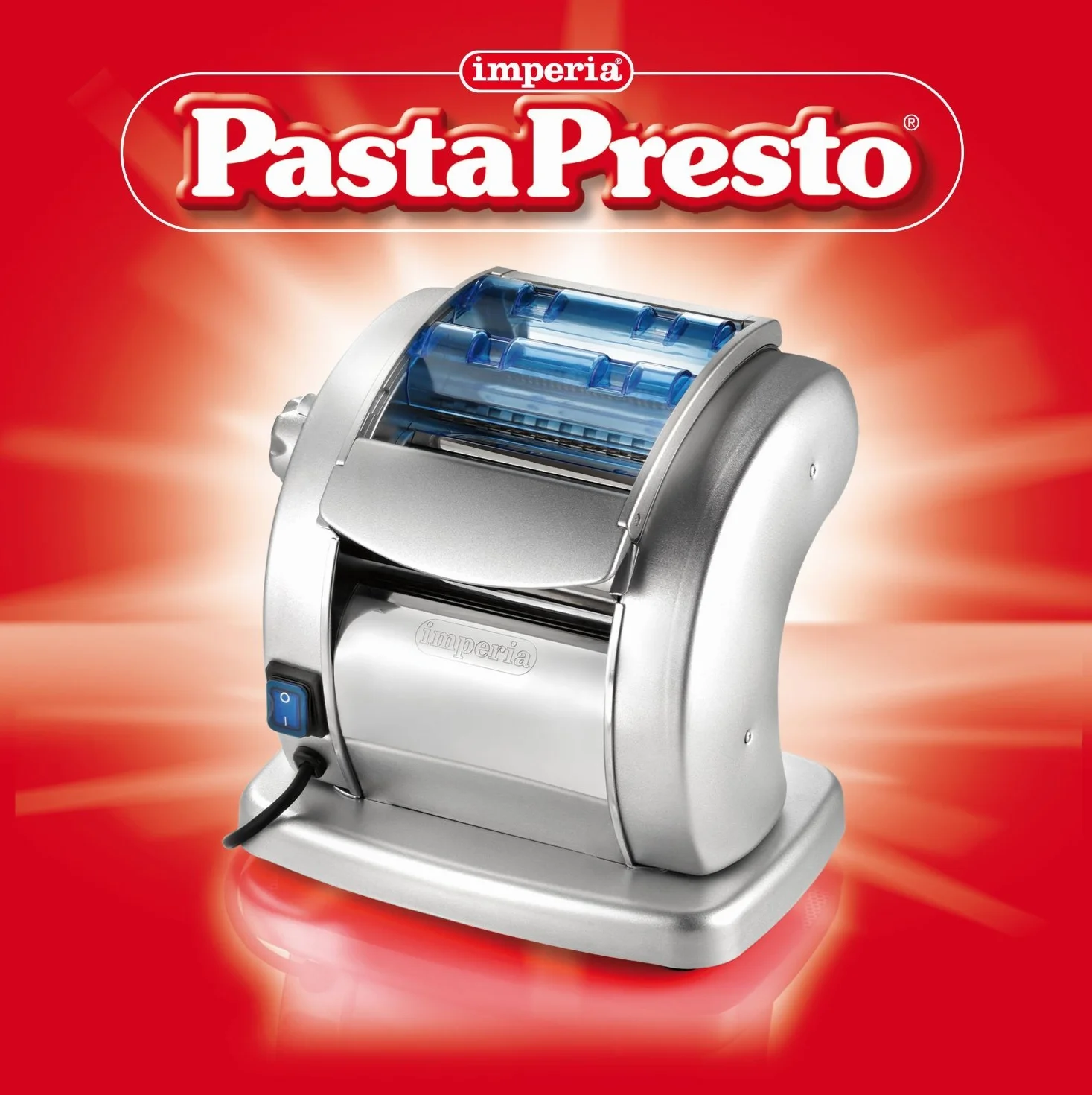 Imperia 700 - Máquina para pasta (230 V) Plata