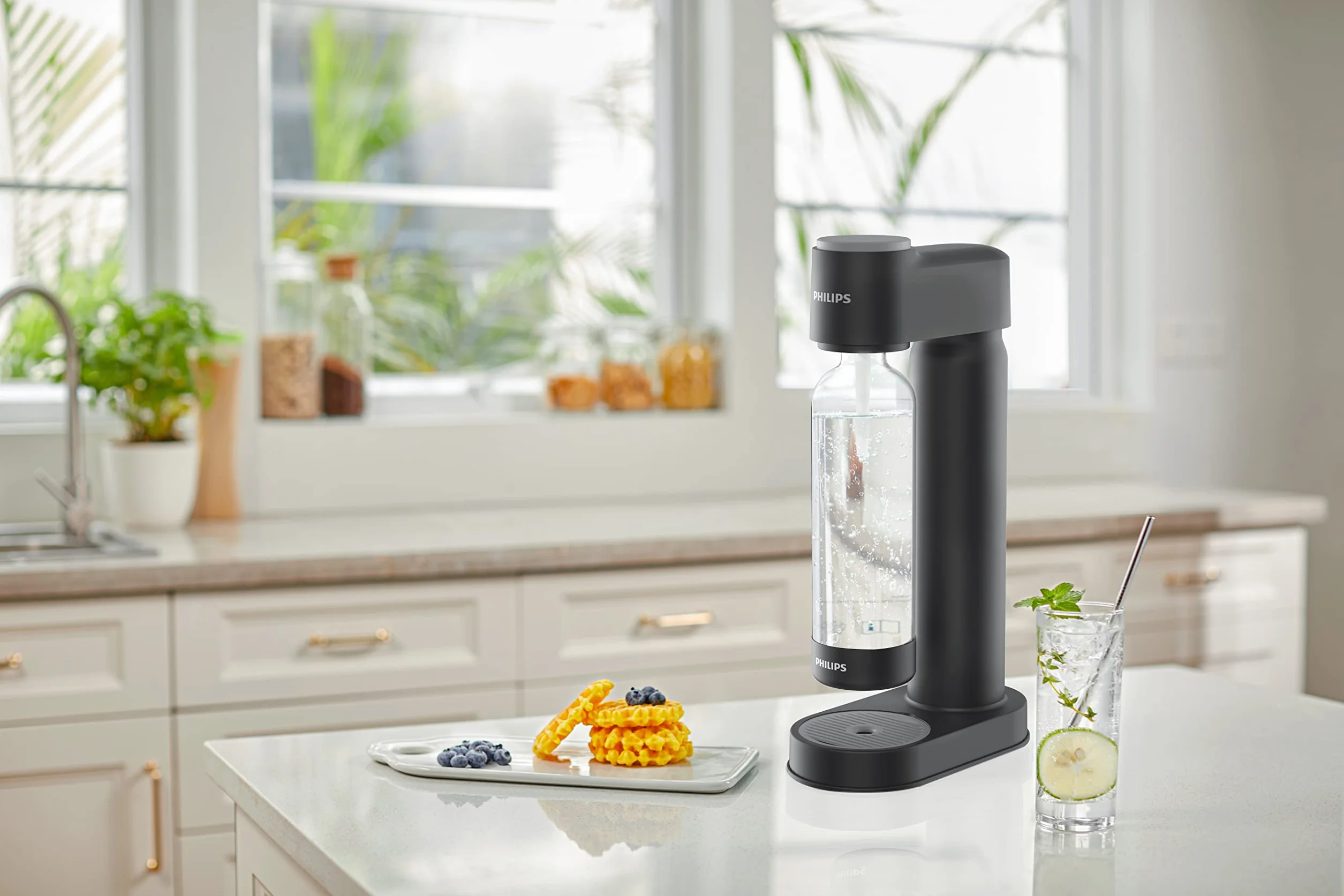 Philips ADD4901BK/10 Máquina para hacer refrescos Negro