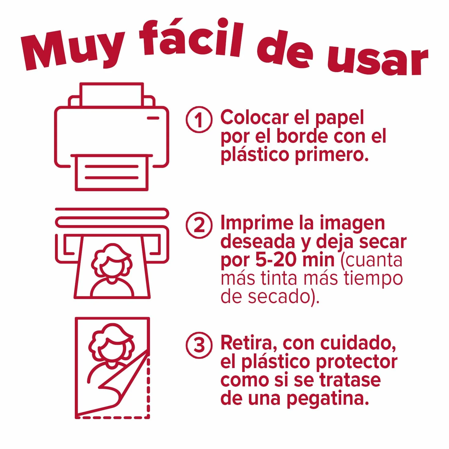 Papel Comestible A4 para Impresión 25 Hojas Papel de Almidón Compatible con Impresoras de Tinta Comestible Decoración Creativa para Tartas