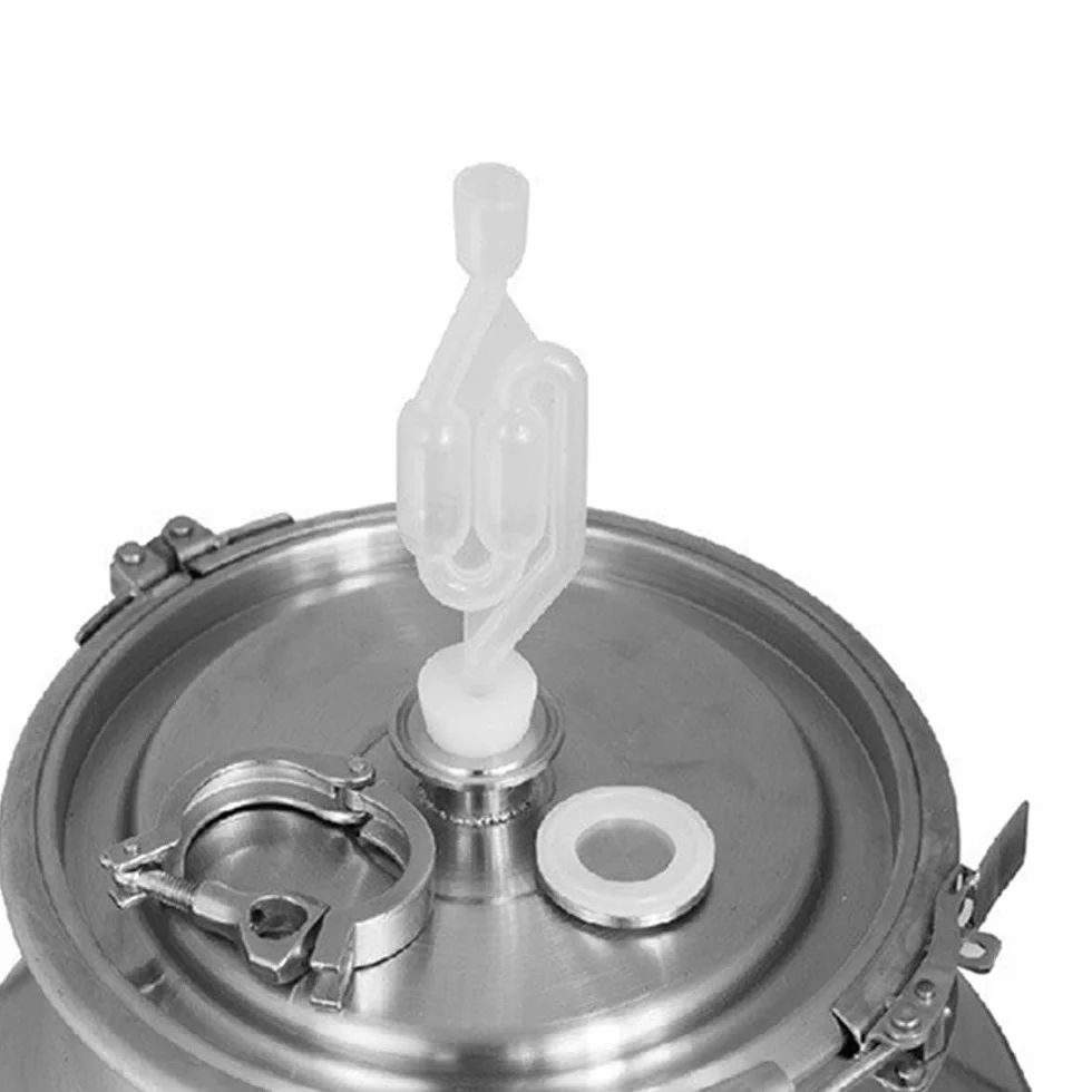 5 Piezas Tubo de Fermentación Válvula de Fermentación Vino Bloqueo de Aire de Fermentación Airlock para Alcohol para la Fermentación del Vino y Cerveza Casa