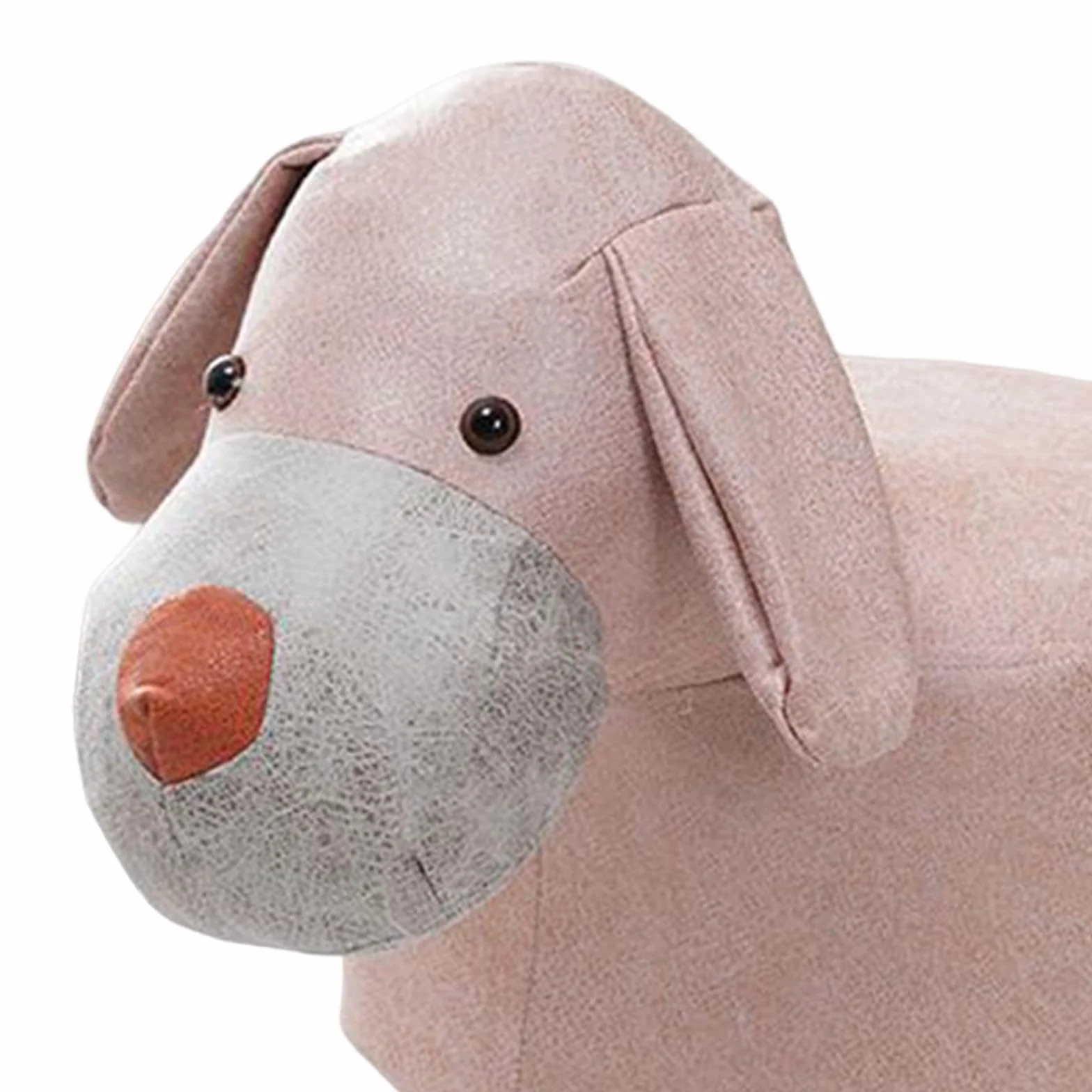 Taburete para Animales Perro Rosa Otomano Sofá Interior Exterior