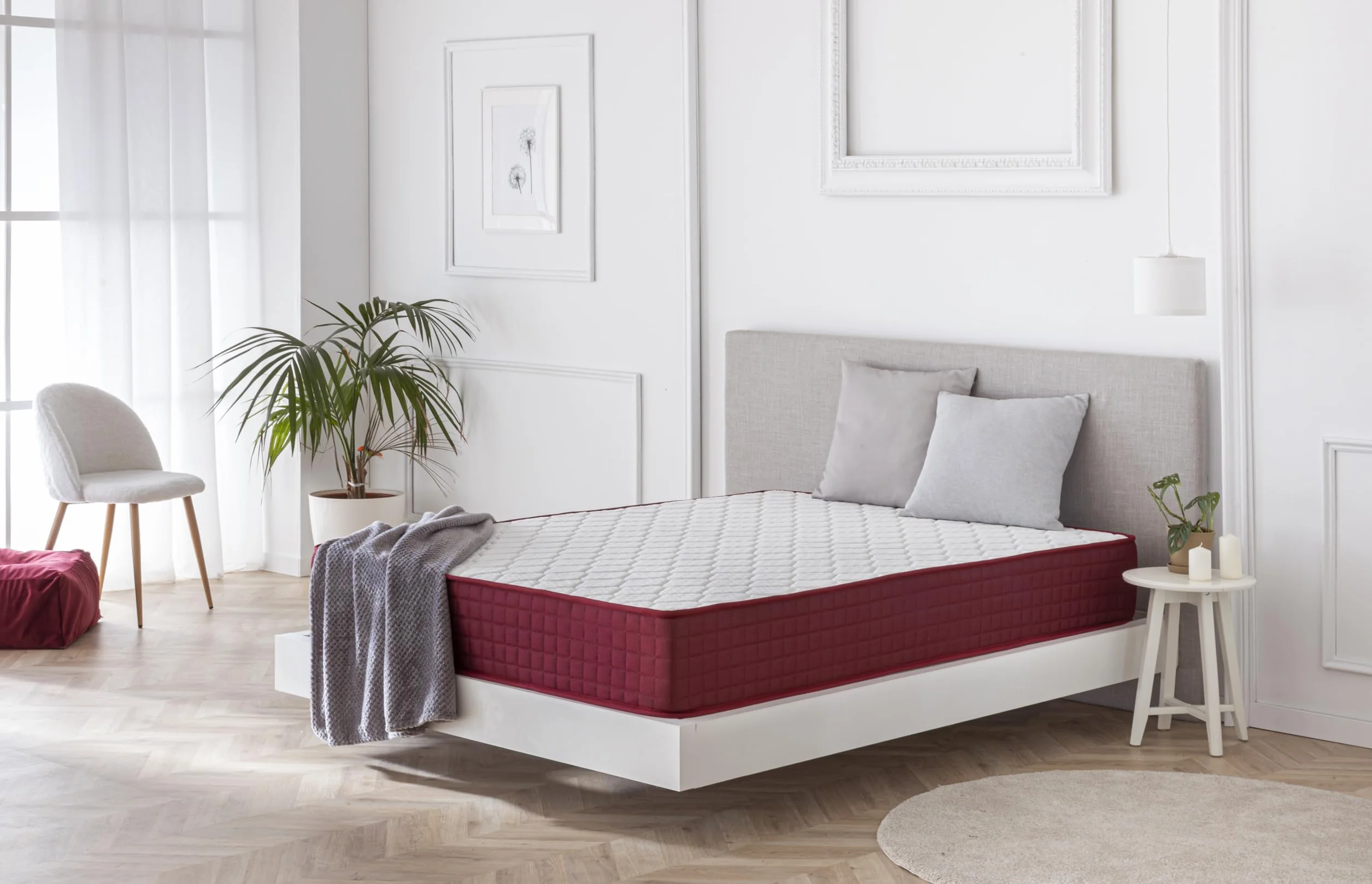 Dormio Zafiro Colchón Viscoelástico 90x190 Altura 21 cm Transpirable Antiácaros