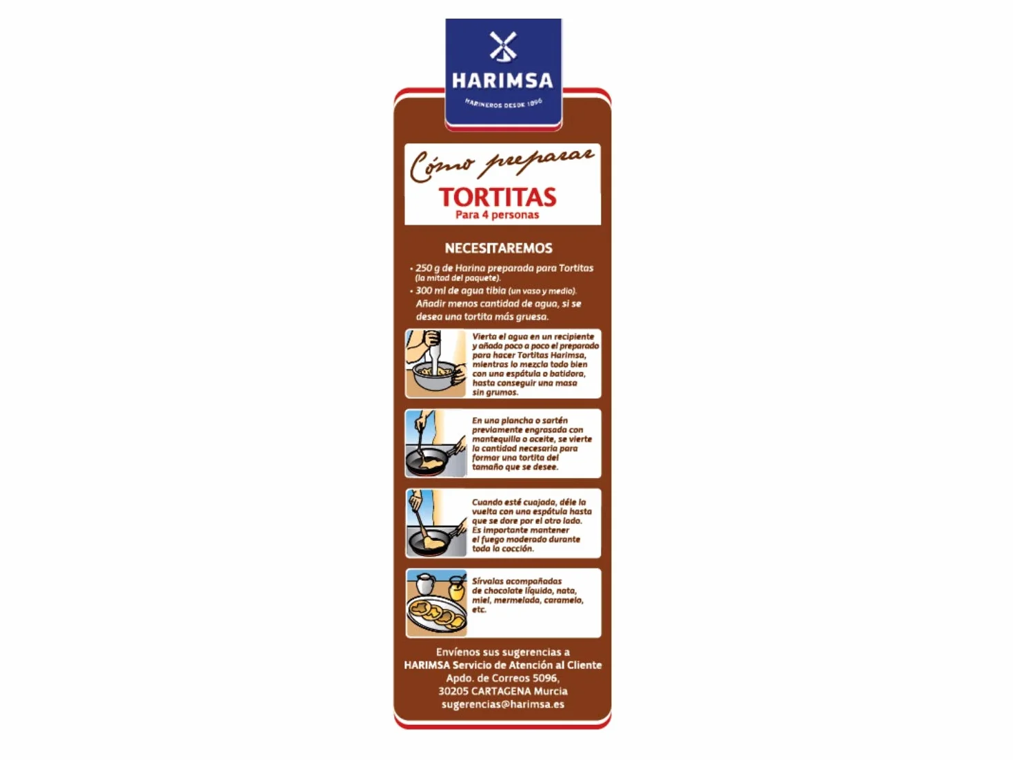 Harimsa Preparado para Tortitas Original 500 Gramos