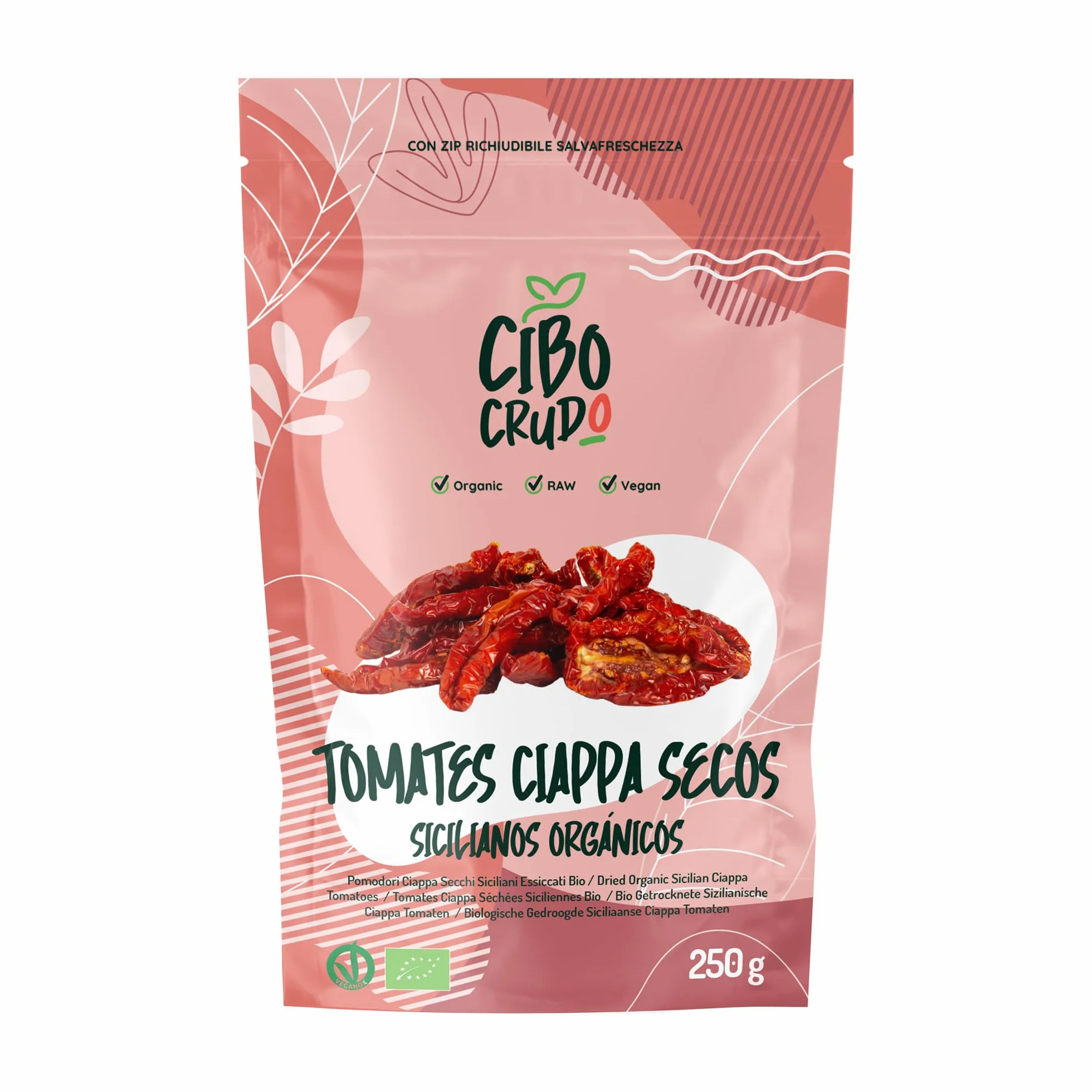 Tomate Seco Italiano Bio 250g Tomates Secos al Sol