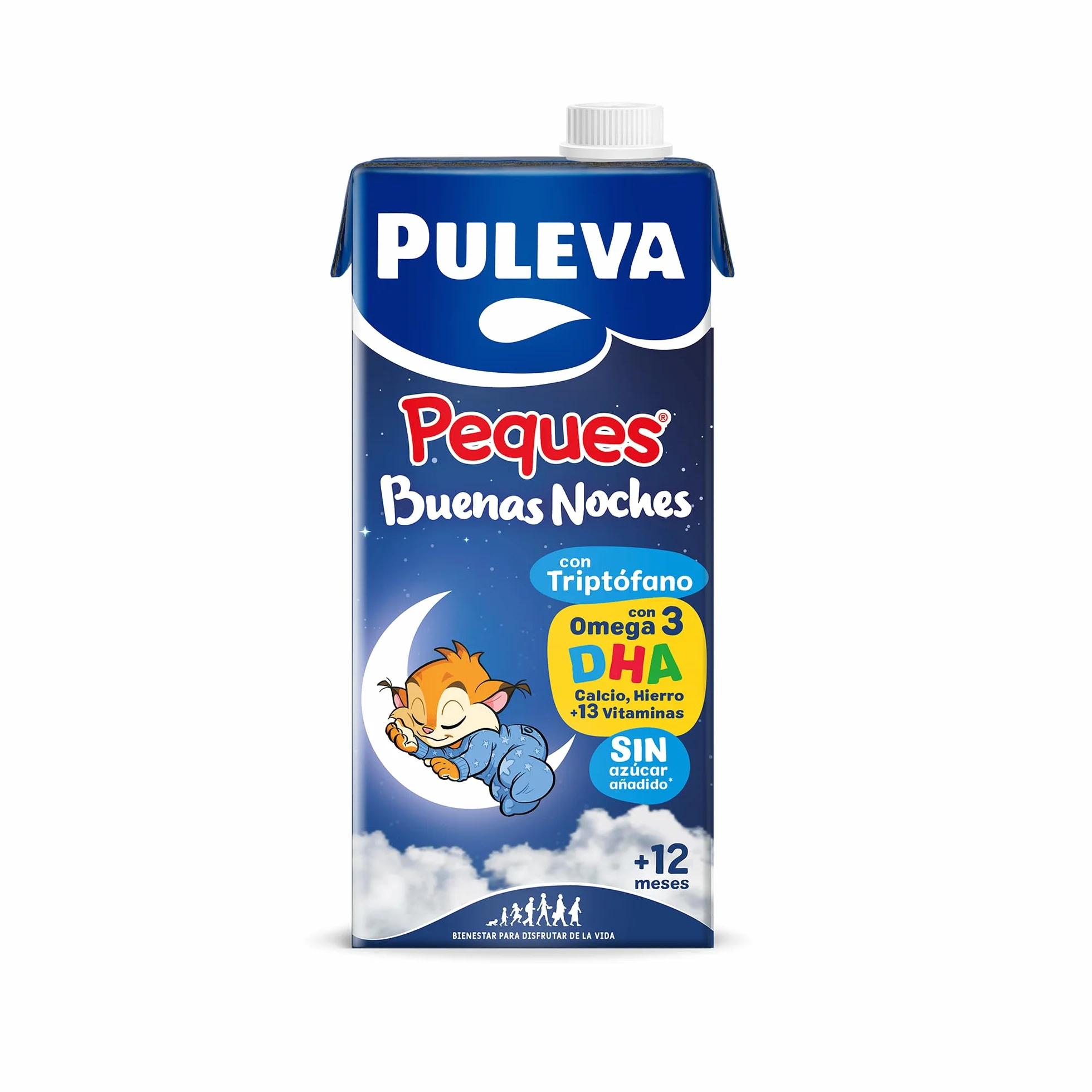 Puleva Peques 3 Buenas Noches +12 Meses Pack 6 x 1l