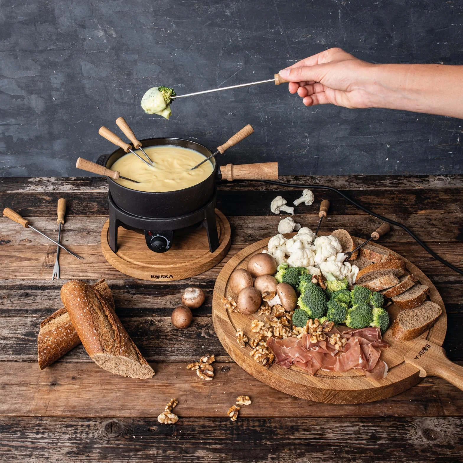 Boska Fondue-Set Pro, elektrisch