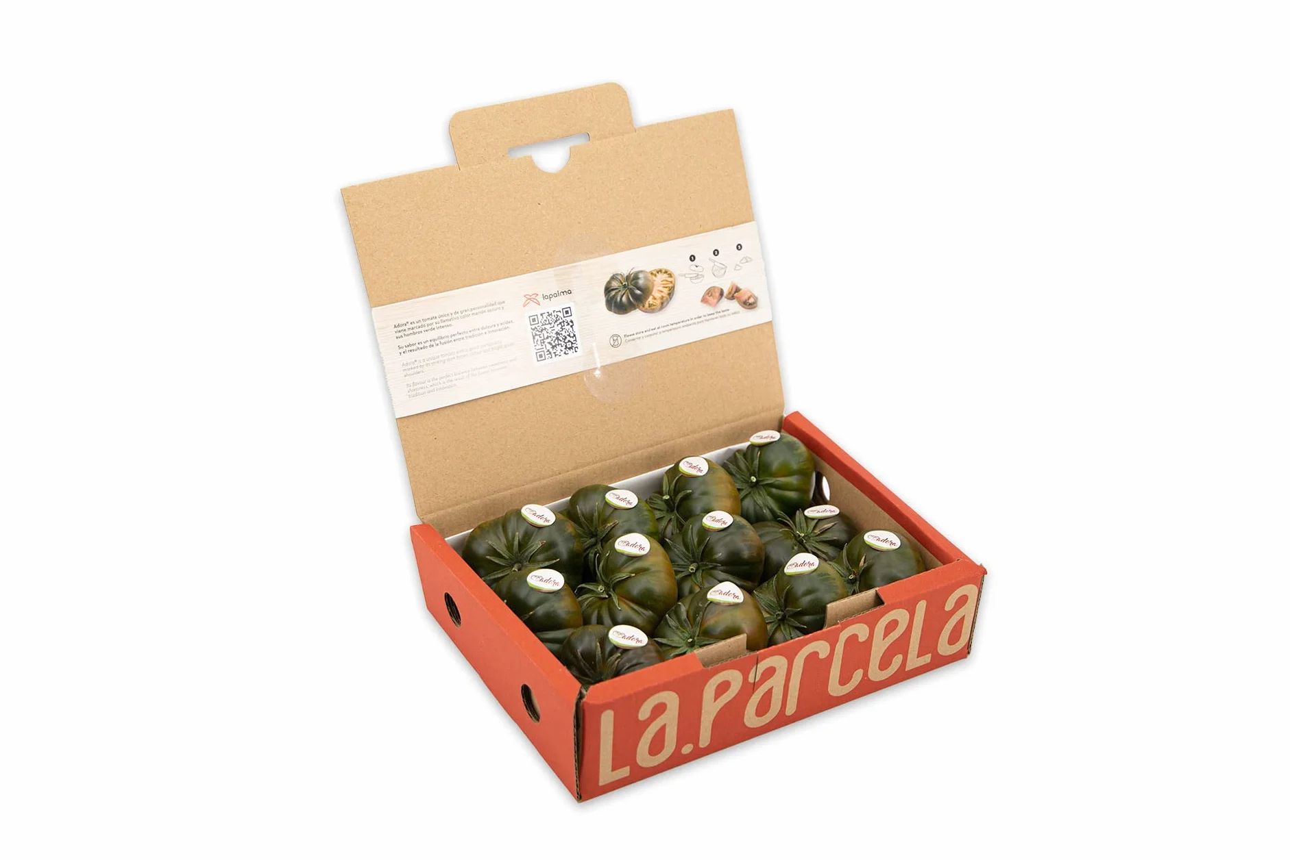Tomate Adora 1kg La Parcela Origen España Andalucía Costa Tropical Fresco