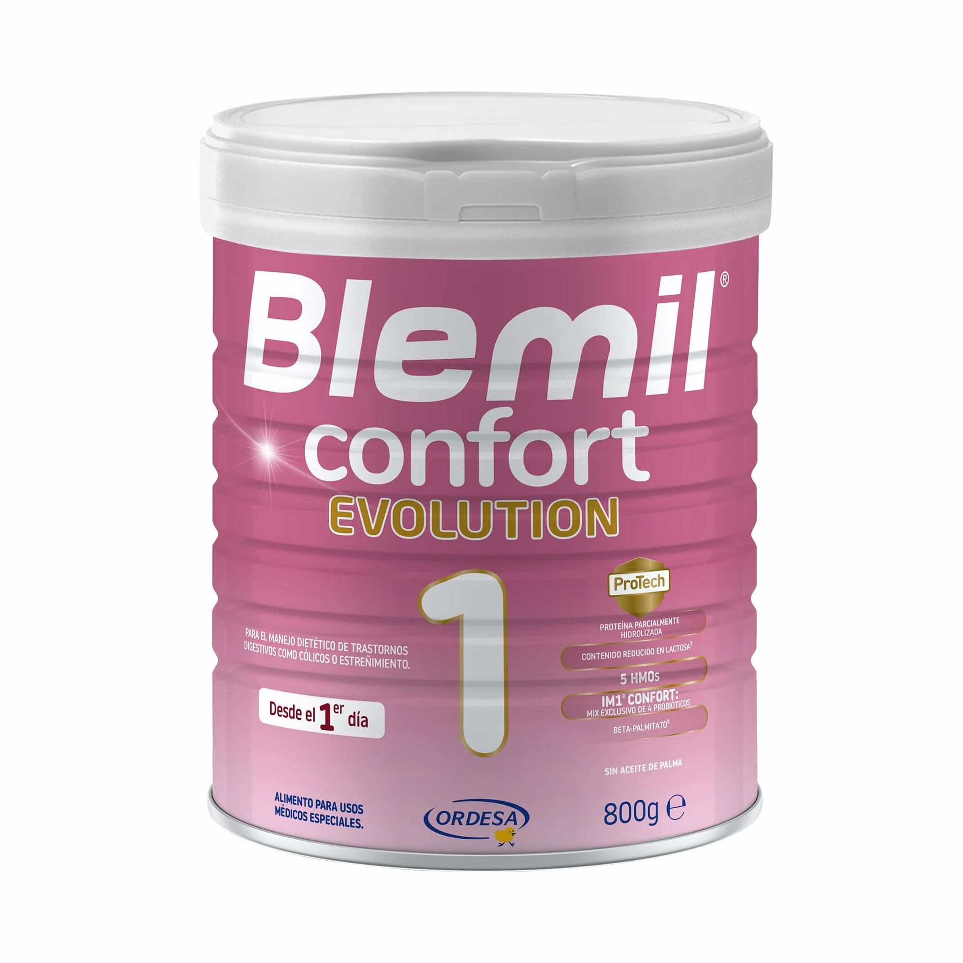 Blemil 1 Confort Evolution 800g Fórmula de Inicio en Polvo para Bebé