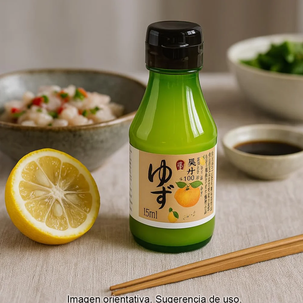 Zumo de Yuzu 150 ml puro de Japón para cocina japonesa y asiática