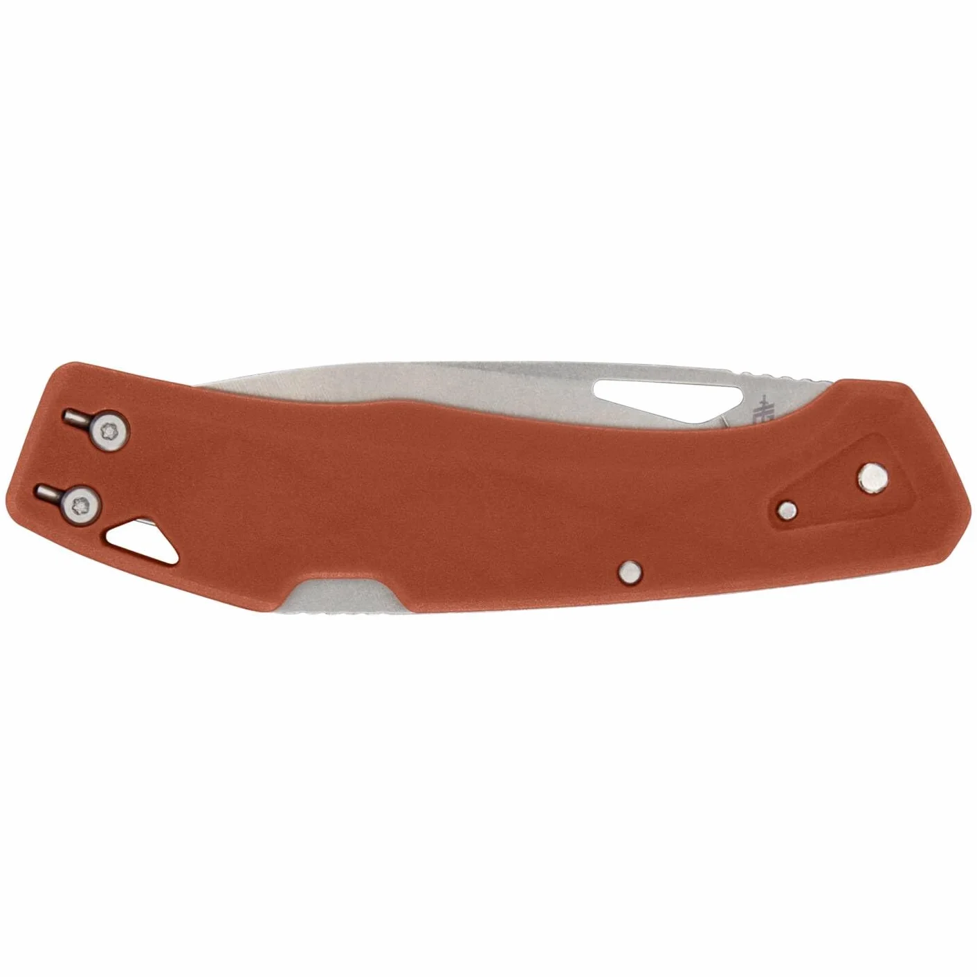 Gerber Navaja con clip para cinturón, LST, hoja de acero inoxidable 440A Clip Poin, escamas del mango de nylon reforzado con fibra de vidrio, longitud de la hoja: 6,6 cm, naranja, 1074522