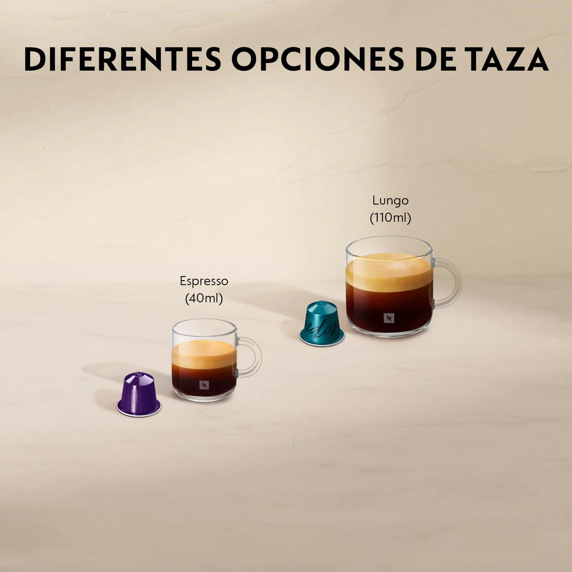 Krups Nespresso Essenza Mini Cafetera de cápsulas, 1260 vatios, 0.6 litros, negra