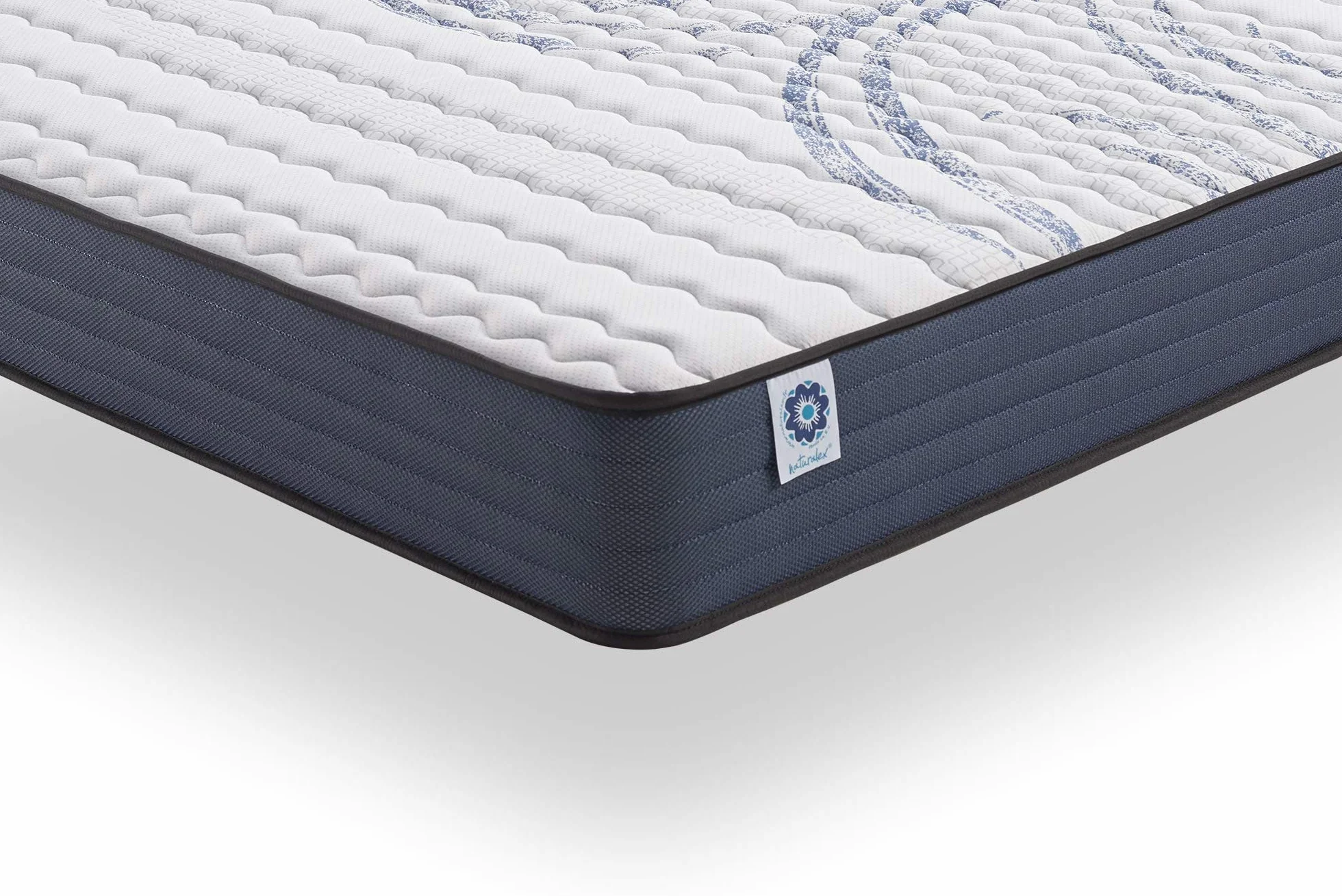 Naturalex Colchón Viscoelástico Perfectsleep 135x190 cm 30 cm Firme Espuma HR Blue Látex Hipoalergénico Reversible Verano/Invierno