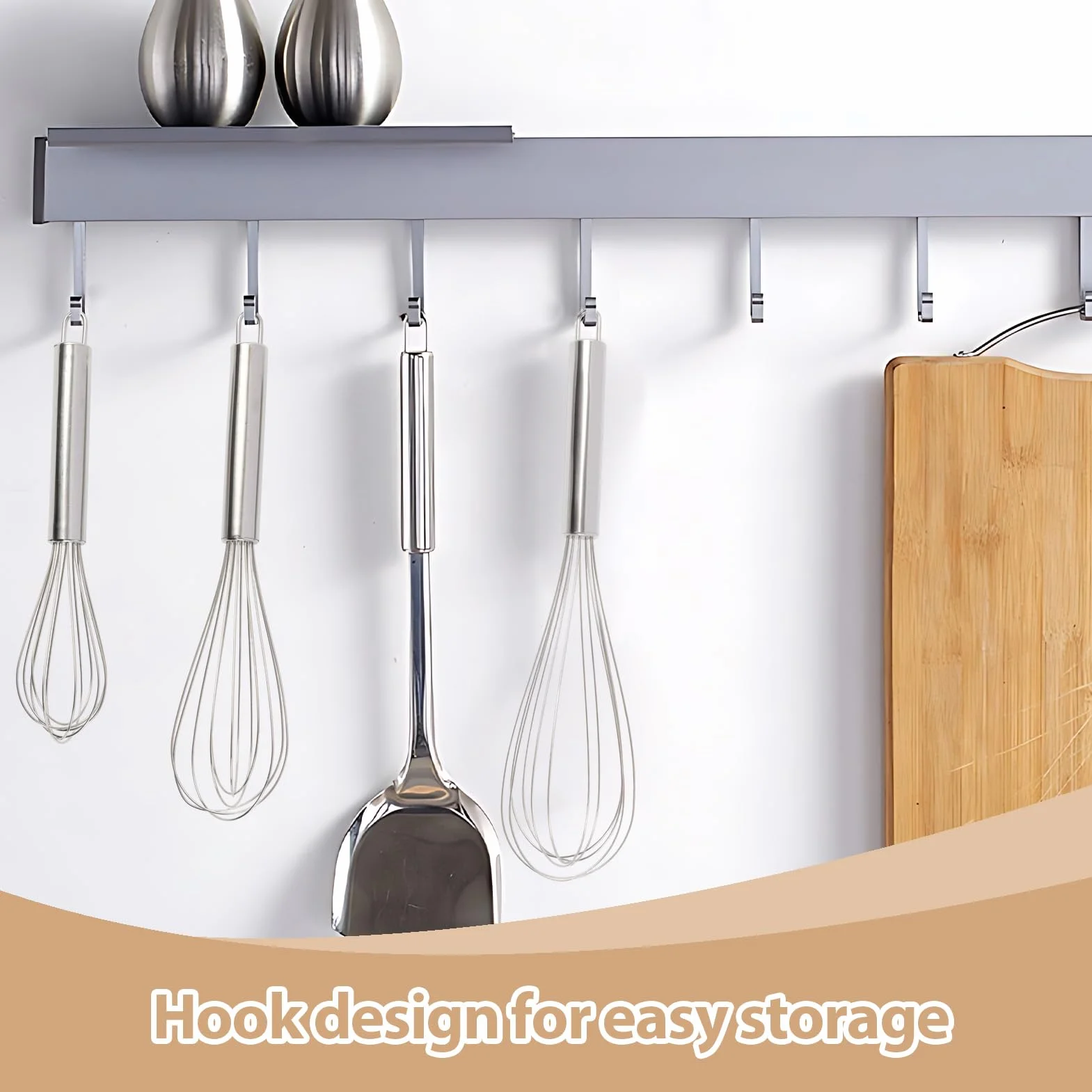 3 PCS Batidor Varillas Acero Inoxidable, Batidor Manual De Huevos Profesional Acero Inoxidable, (21cm, 25cm, 29cm), Varillas Cocina Resistentes y Barillas Batir Manual, Para Repostería y Cocina Diaria