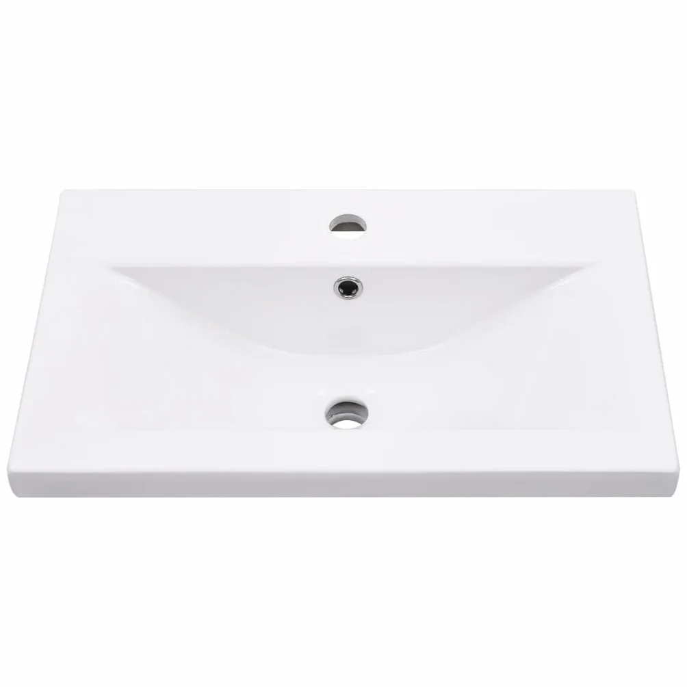 vidaXL Estructura de Baño con Lavabo Incorporado Soporte Lavadero Consola Cuarto de Baño Aseo Inodoro Lavamanos Muebles Hierro Negro