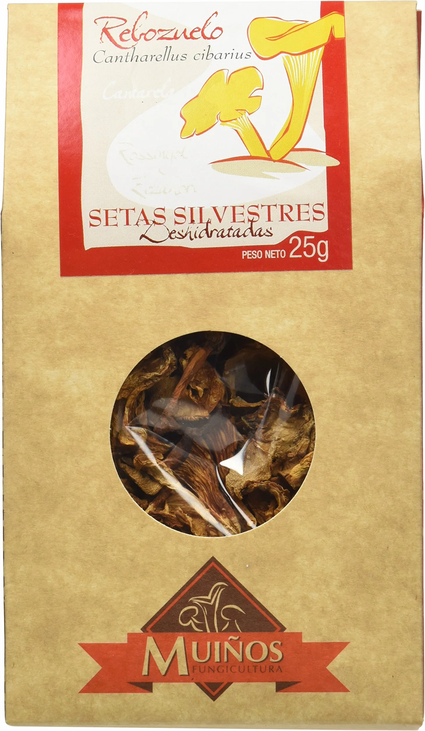 Porto Muíños Rebozuelo Deshidratado Cantharellus Cibarius 25 gr