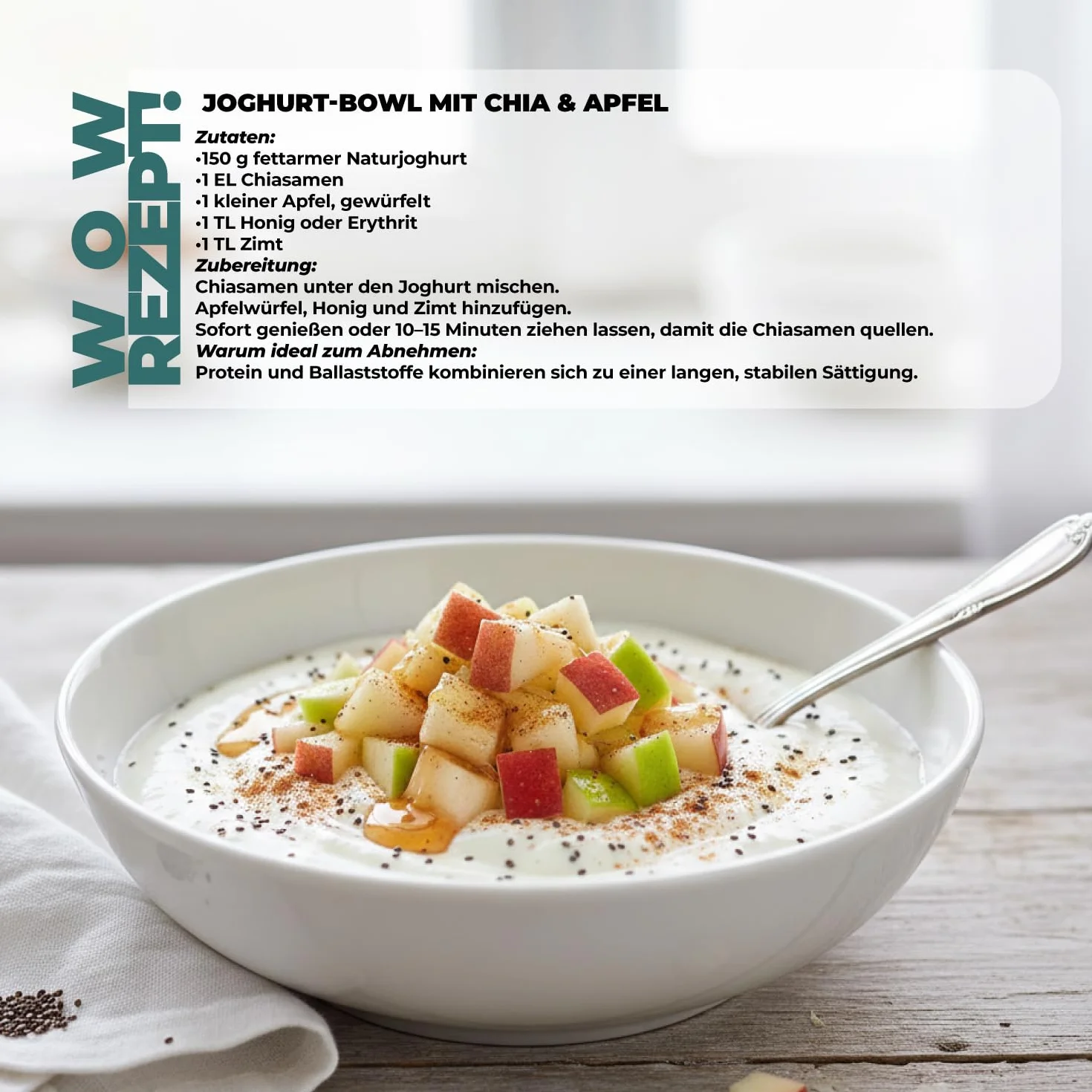 Naturacereal Chia Samen 1kg – Rico en Omega-3, Fibra & Proteínas Vegetales