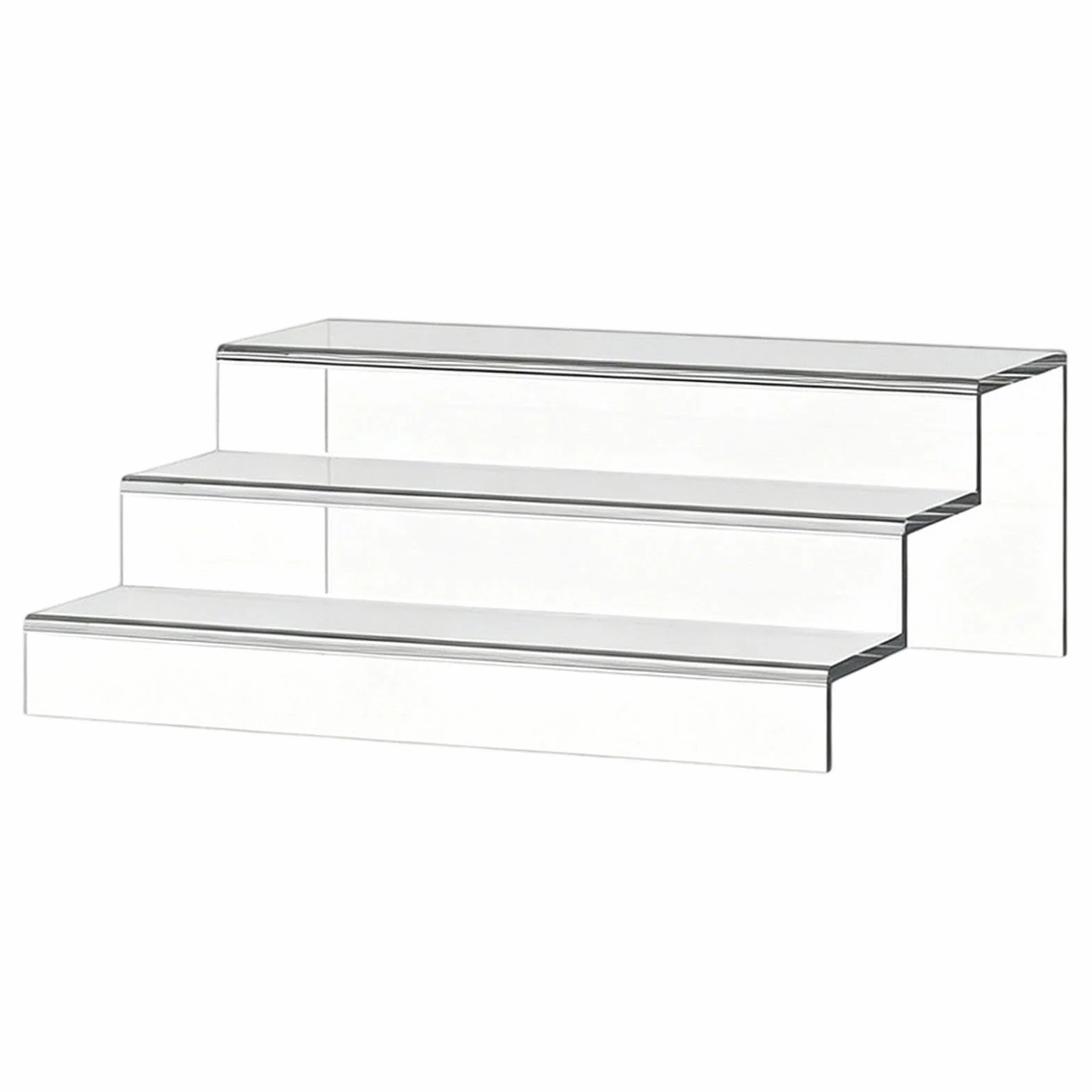Organizador de Latas para Despensa 3 Niveles Acrílico Expandible Ahorra | Estante Dispensador de Latas Apilable Transparente Para Cocina Hogar Maquillaje Comida Condimentos y Perfume