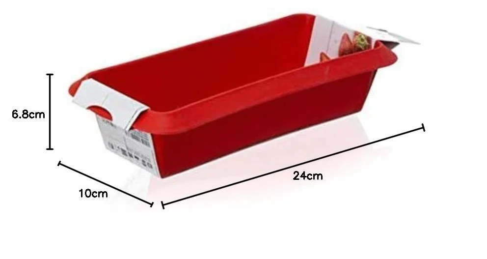 Lékué Molde repostería rectangular silikonowy platino 24 cm