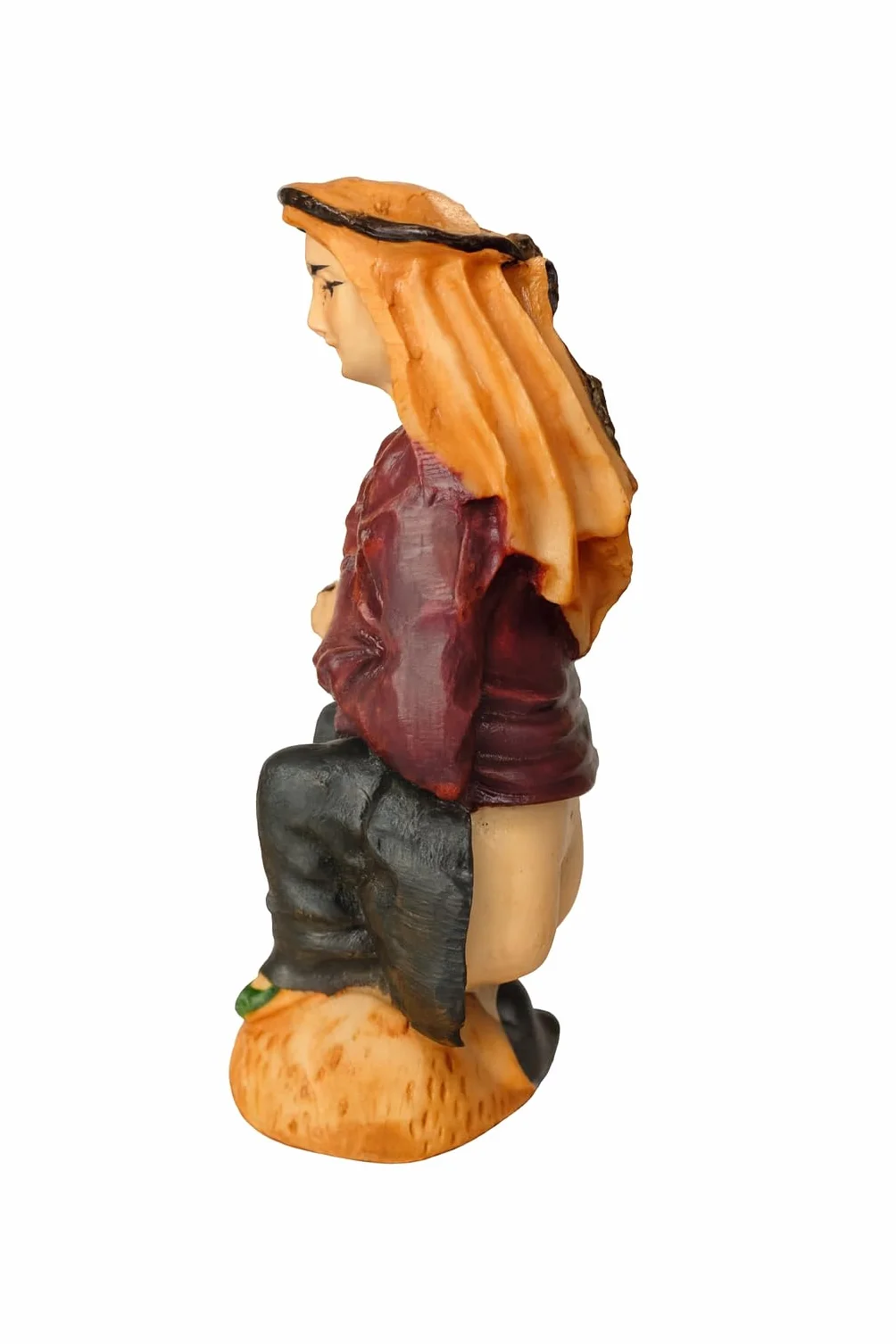 Caganer figura de belén 8 cm divertida Navidad decoración